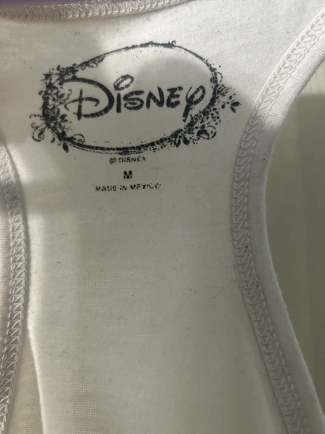 Disney Tinkerbell Graphic Racerback Tank Top- Medium 🏈 image indicator(2)