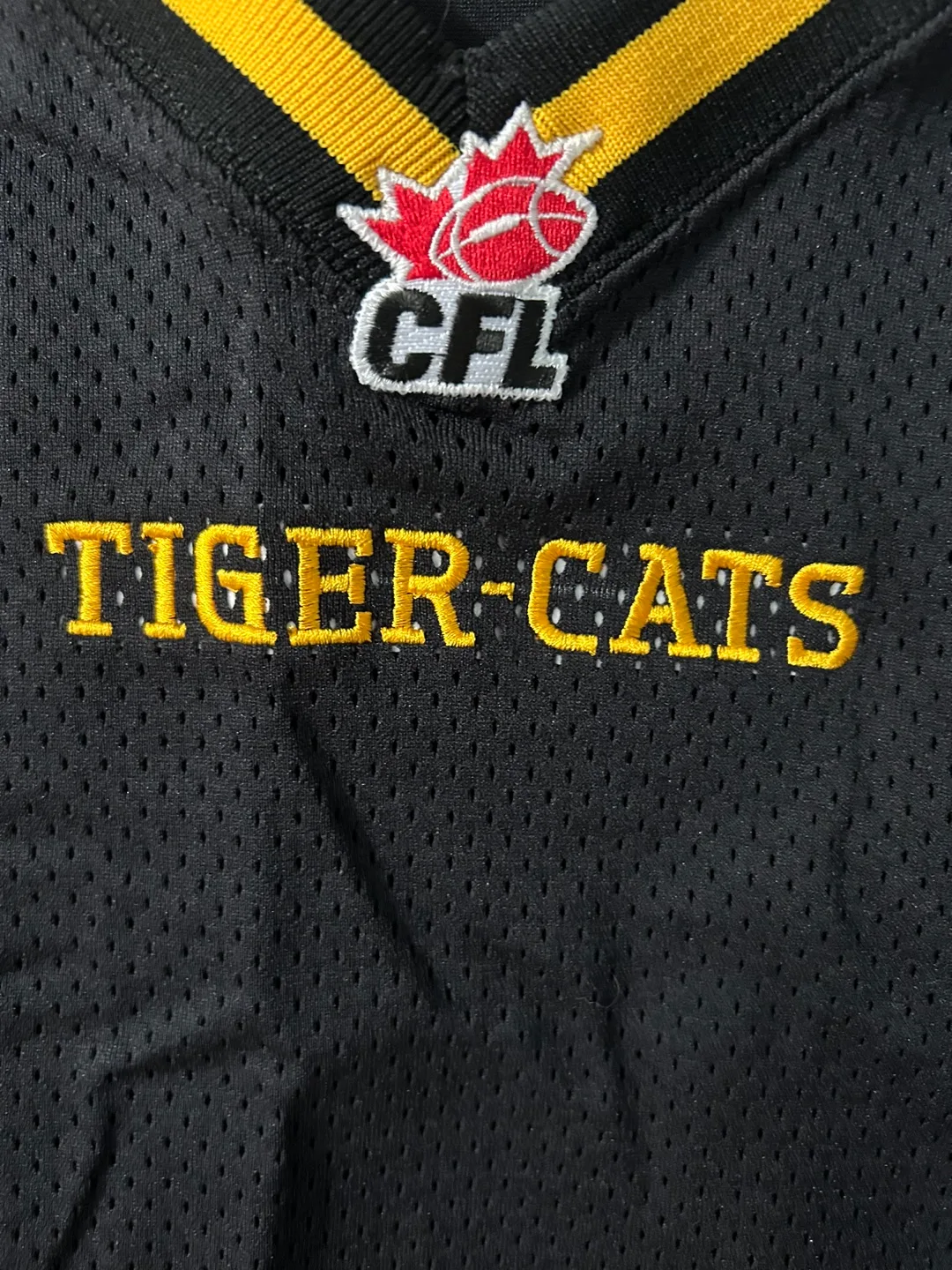 Authentic Hamilton Tiger-Cats Reebok Jersey - Size 42 image indicator(3)