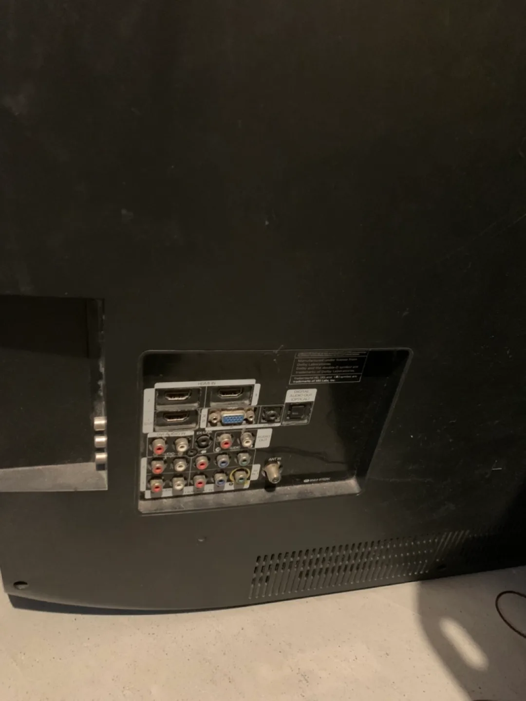 Samsung 52" LCD HDTV image indicator(3)