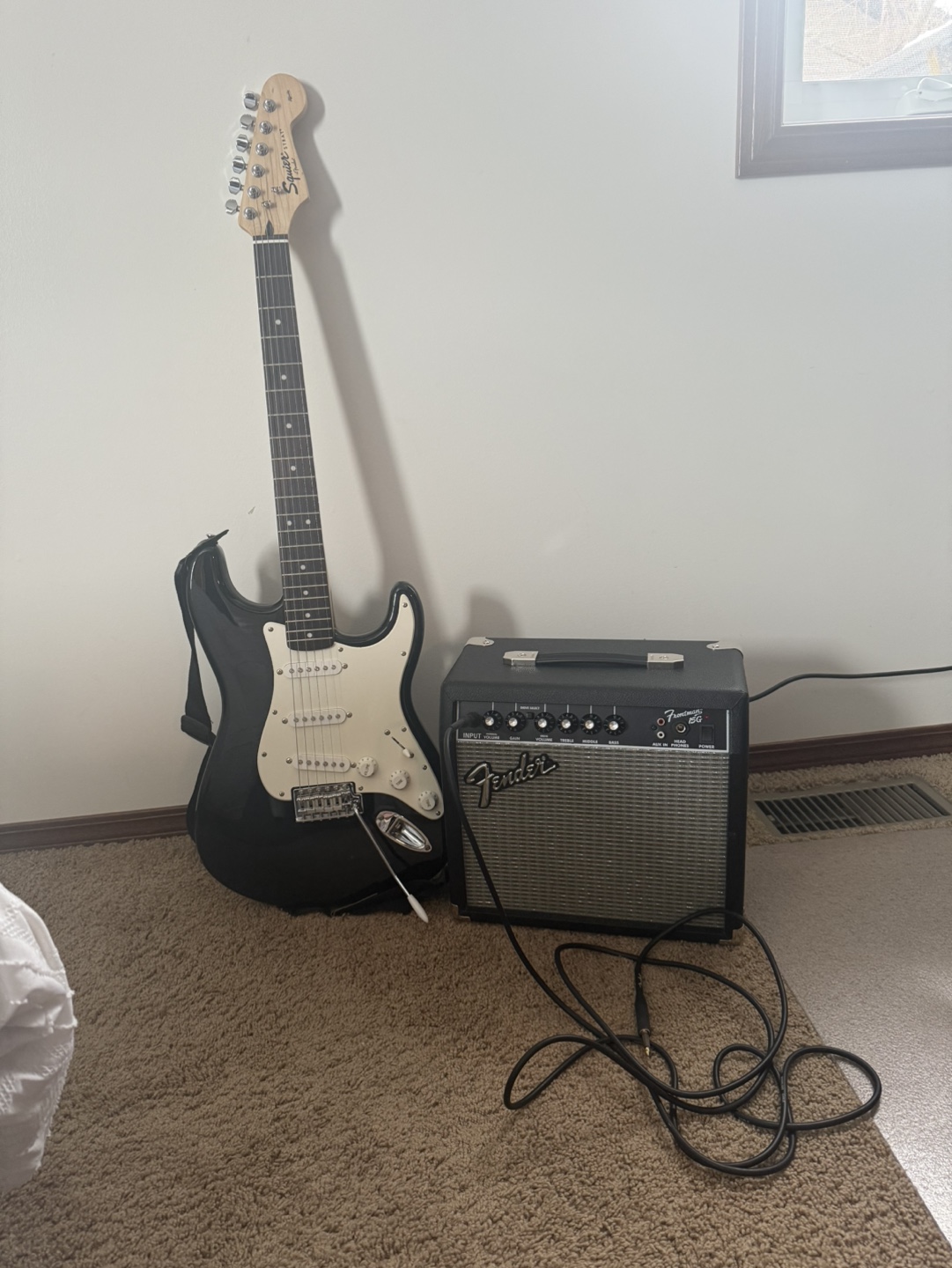 Fender Squier Strat electric guitar