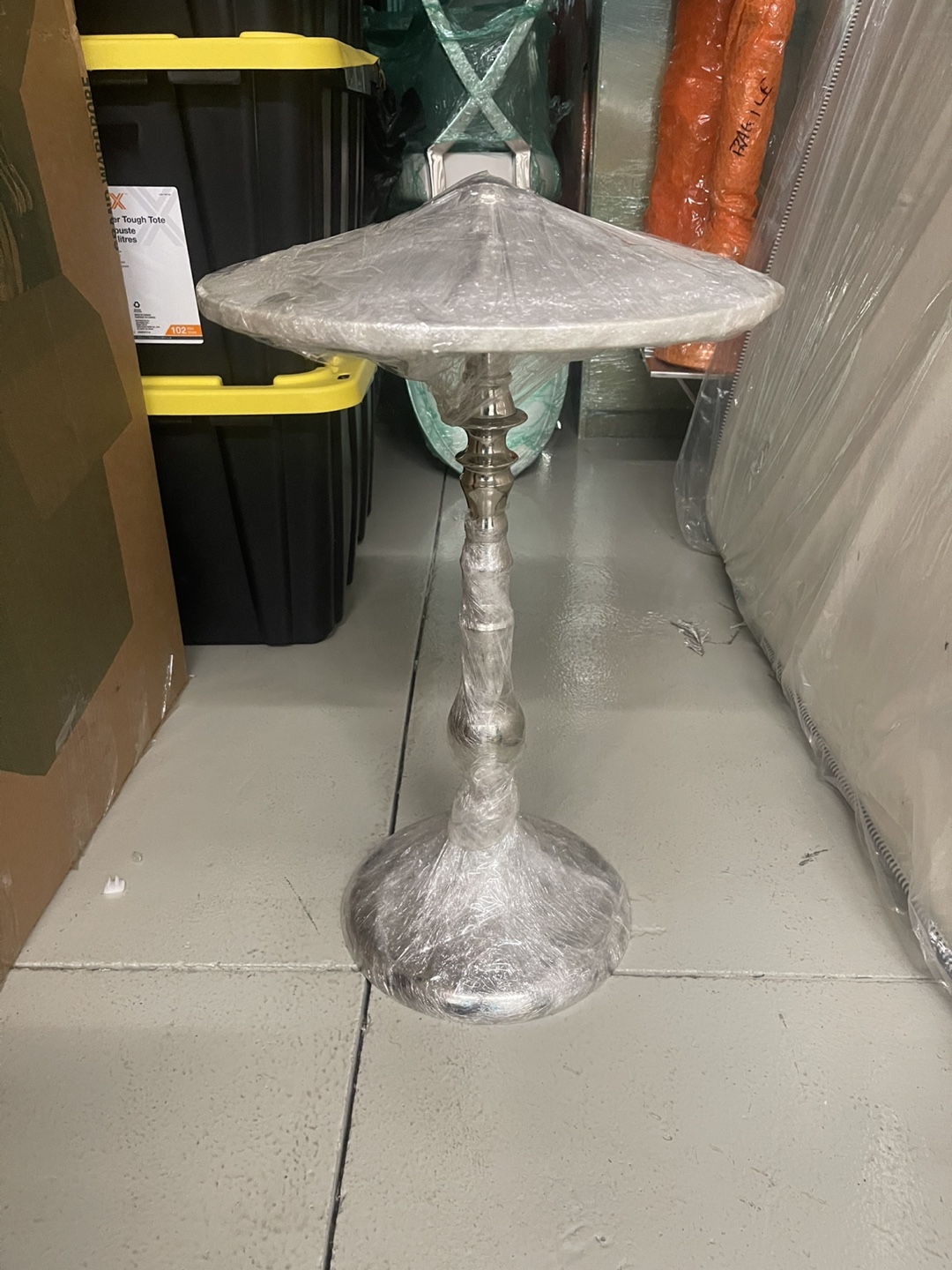 Marble top Side Table - photo 2
