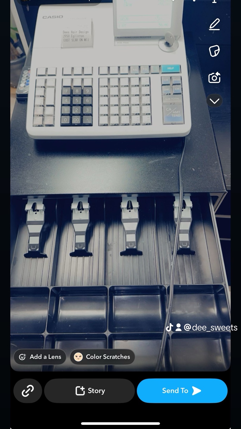CASIO Electronic Cash Register with Drawer