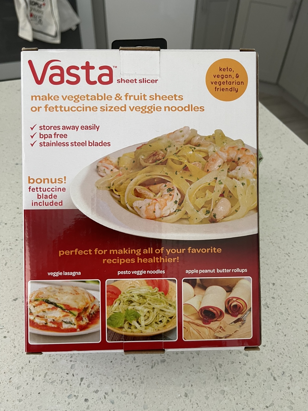 Vasta Sheet Slicer - Vegetable & Fruit Sheet Maker