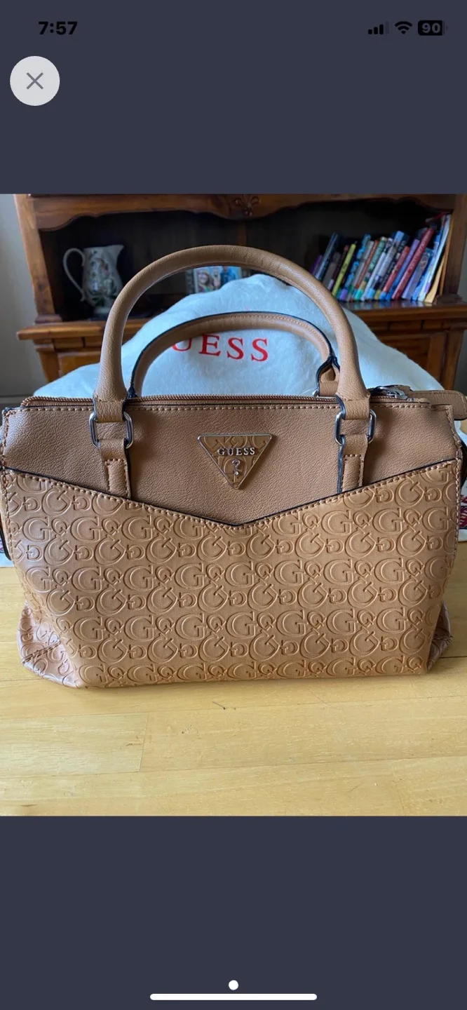 Guess Tan Handbag thumbnail