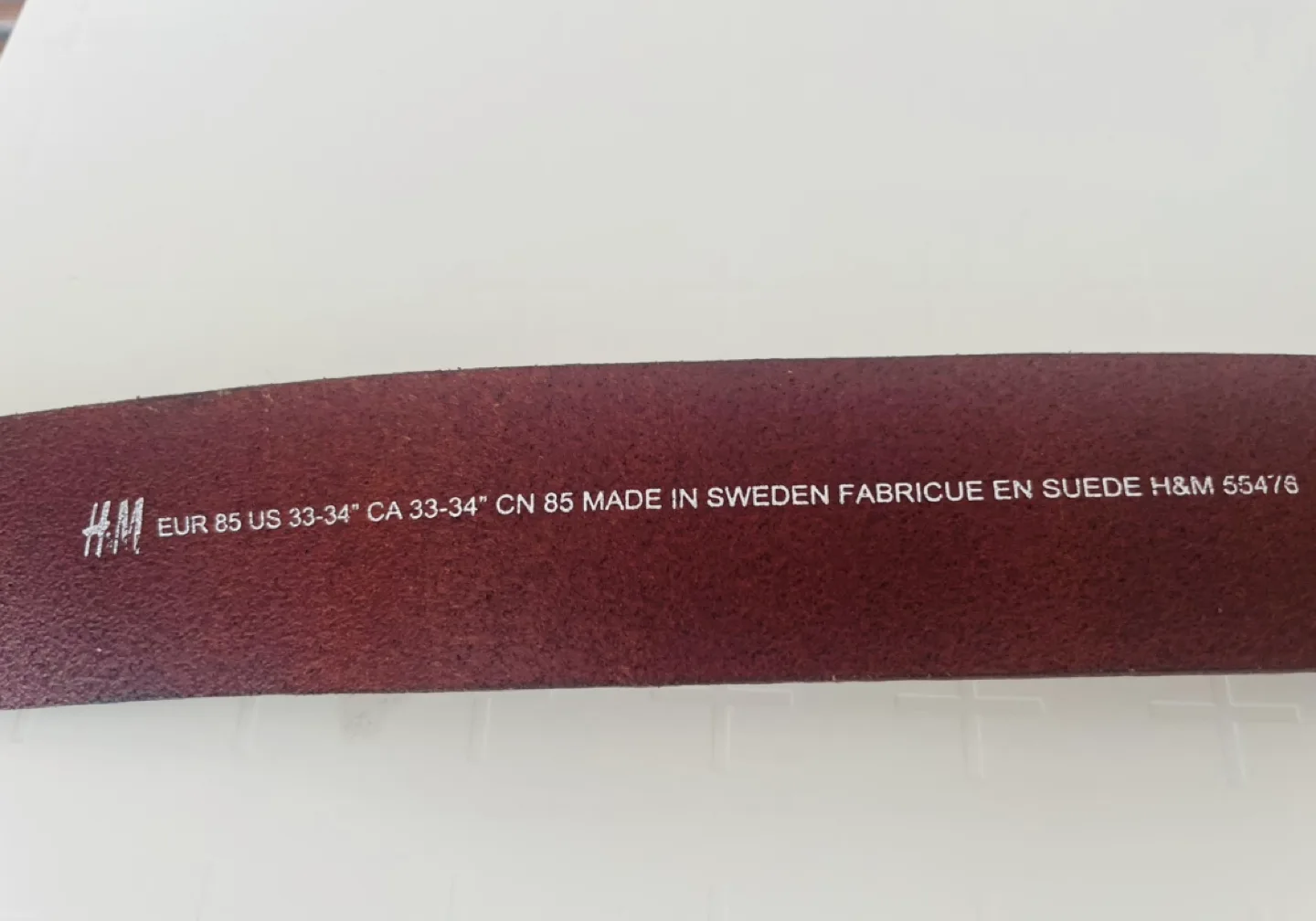 H&M Women’s Brown Leather Belt image indicator(2)