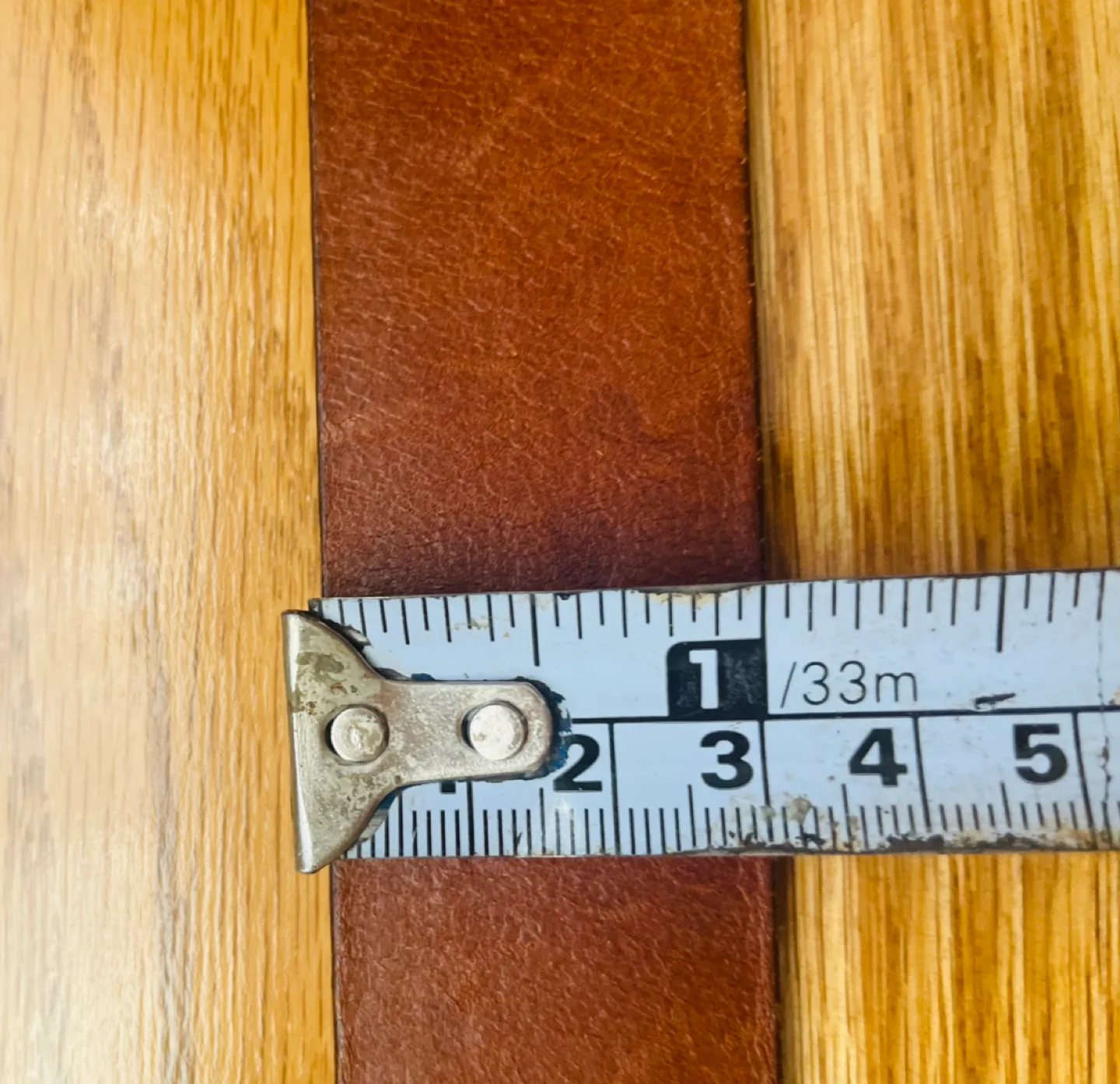 H&M Women’s Brown Leather Belt image indicator(5)