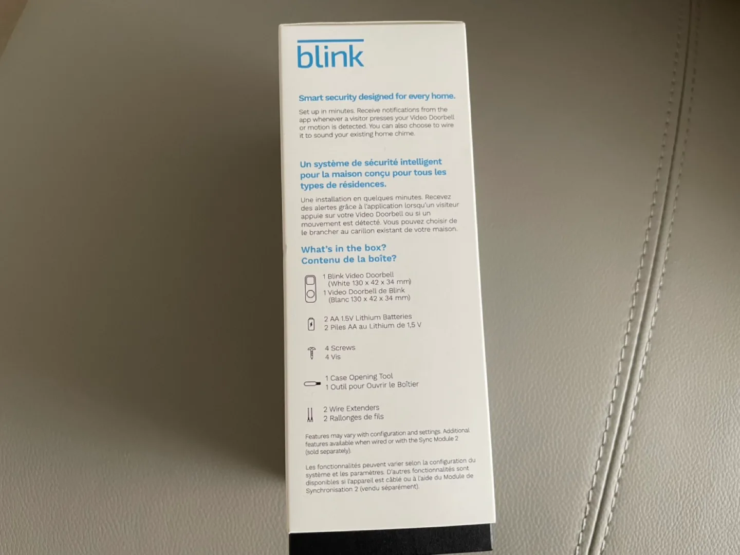 Blink Video Doorbell - Smart Home Security Camera 🍁🇨🇦 image indicator(2)