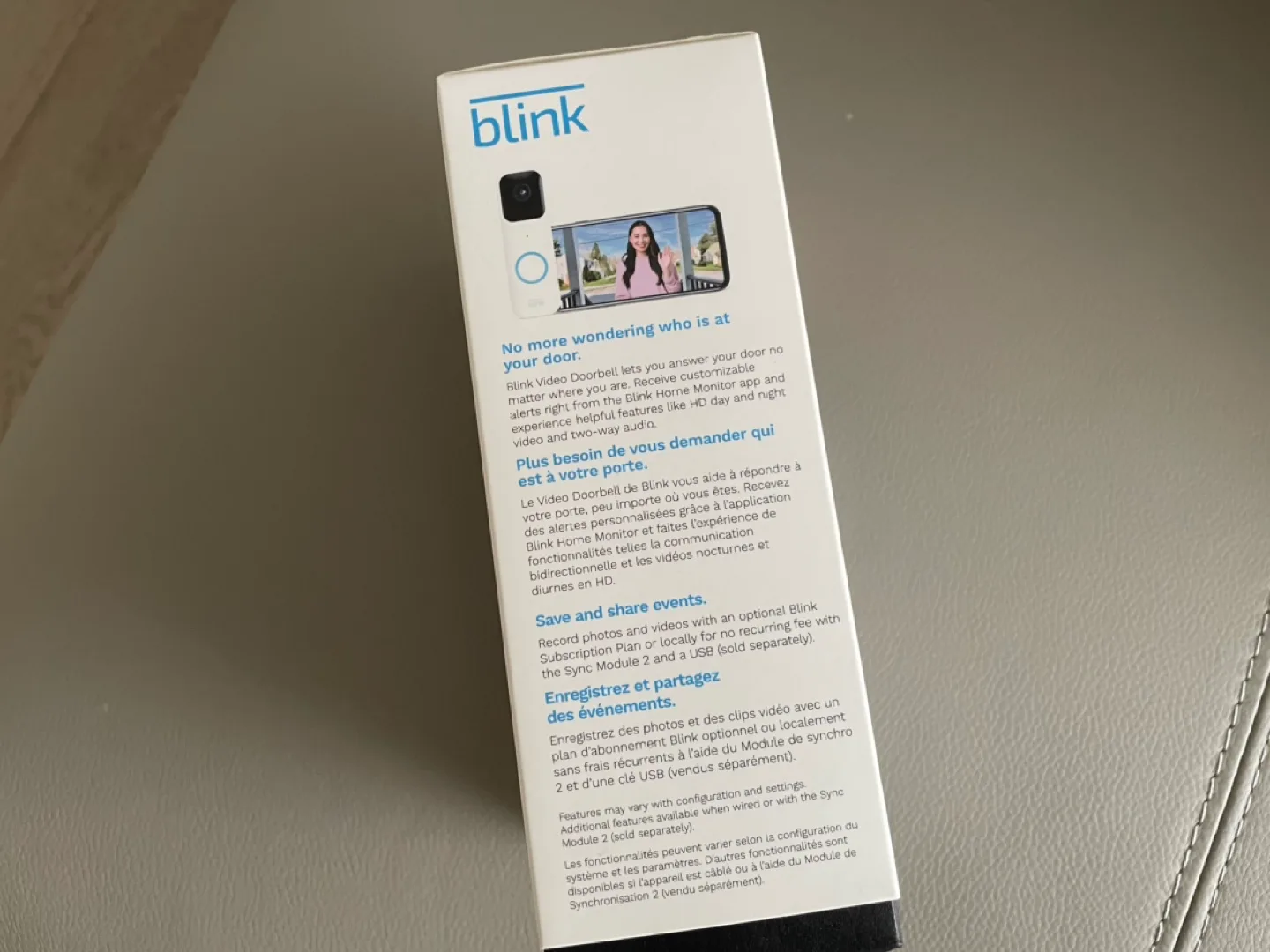 Blink Video Doorbell - Smart Home Security Camera 🍁🇨🇦 image indicator(4)