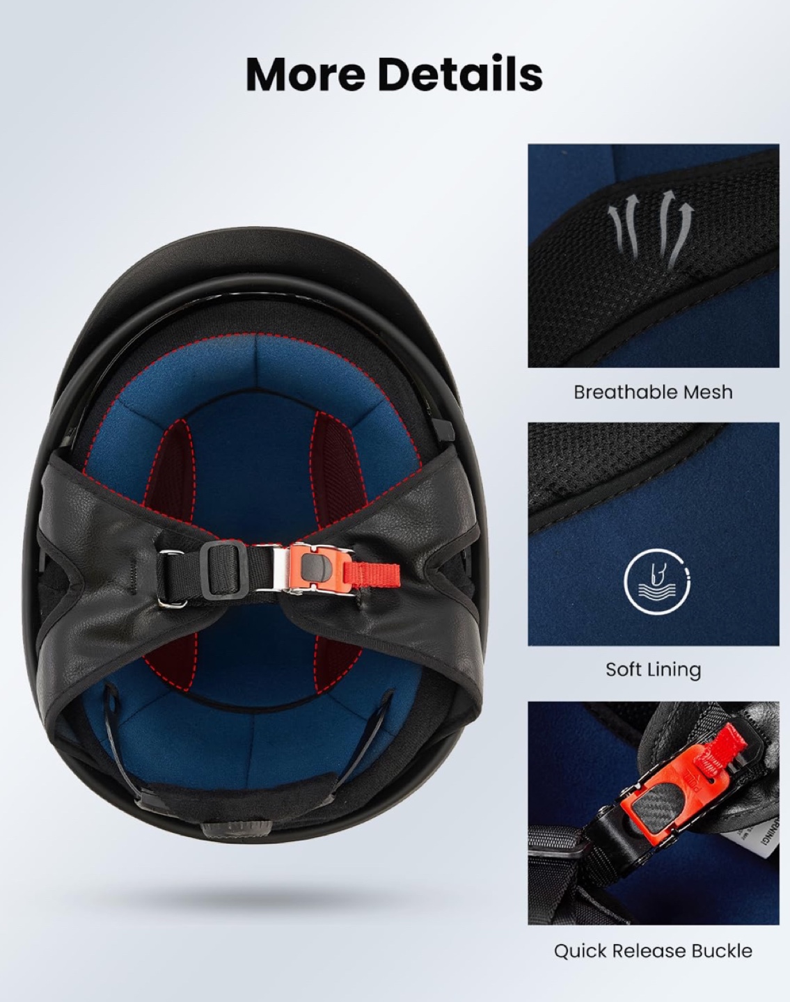 Brand new (unused) ILM Lightweight Half Helmet - photo 3
