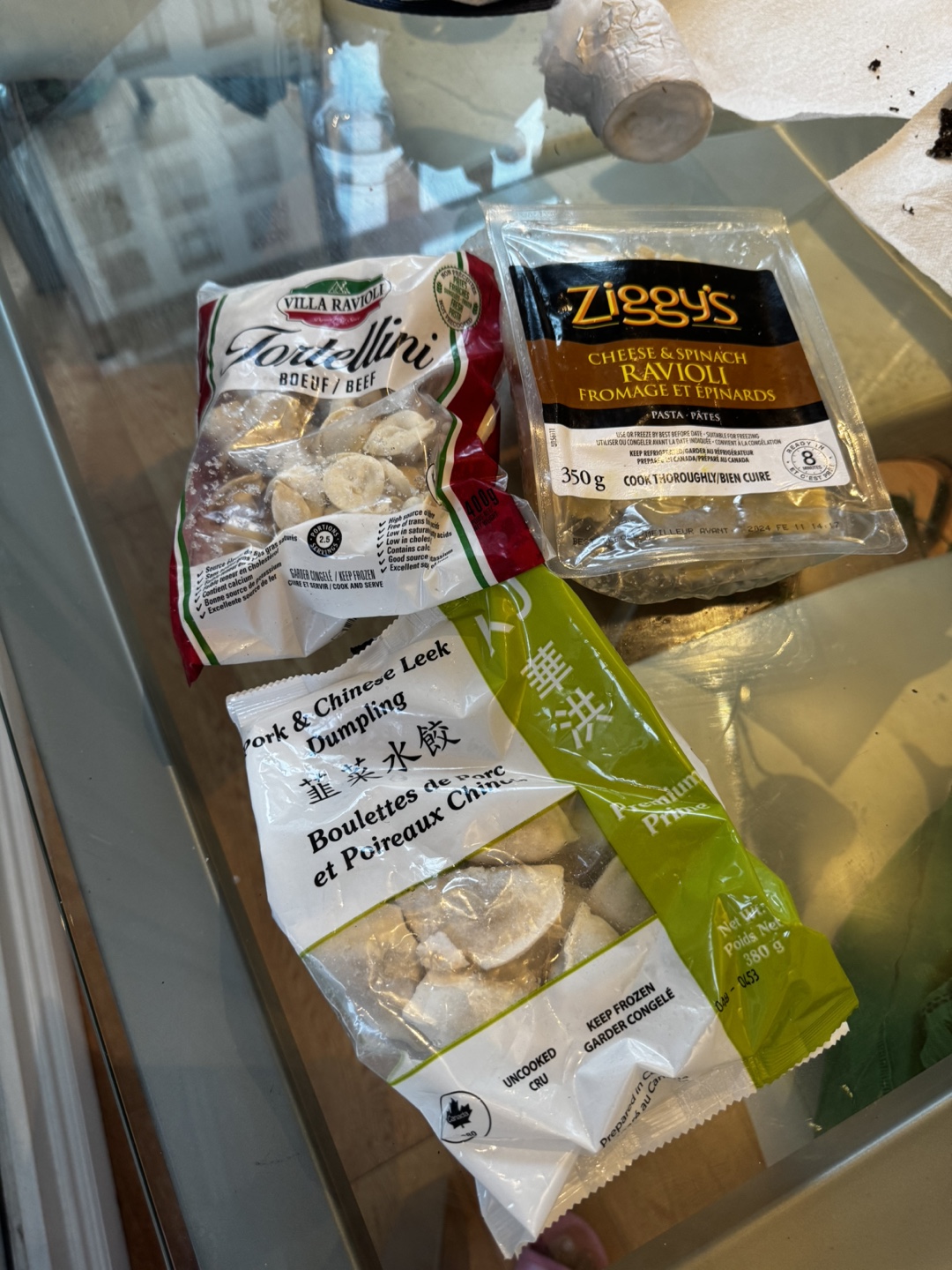 Frozen Ravioli and Dumplings Variety Pack