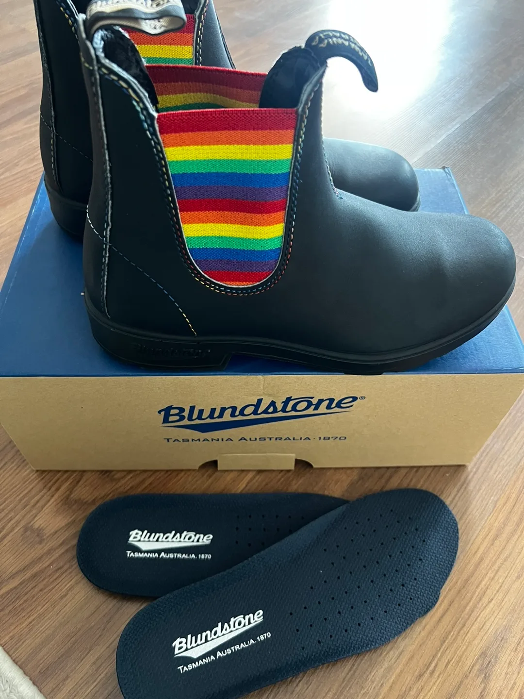 New Blundstone Rainbow 🌈 Leather Boots (Unisex) image indicator(7)