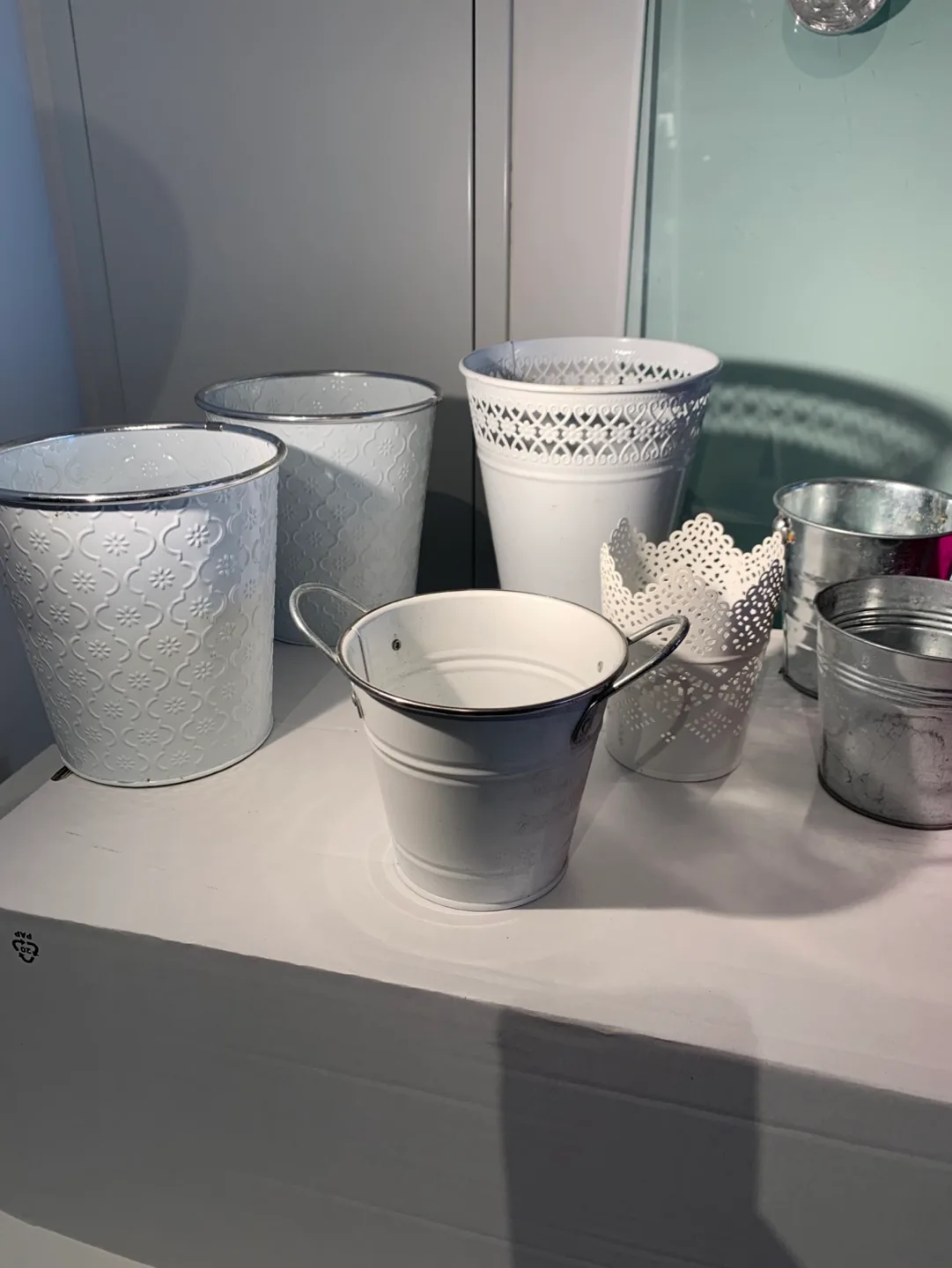 ❗️SALE-Lot #1➡️14 Metal Buckets and Pots - Various image indicator(2)