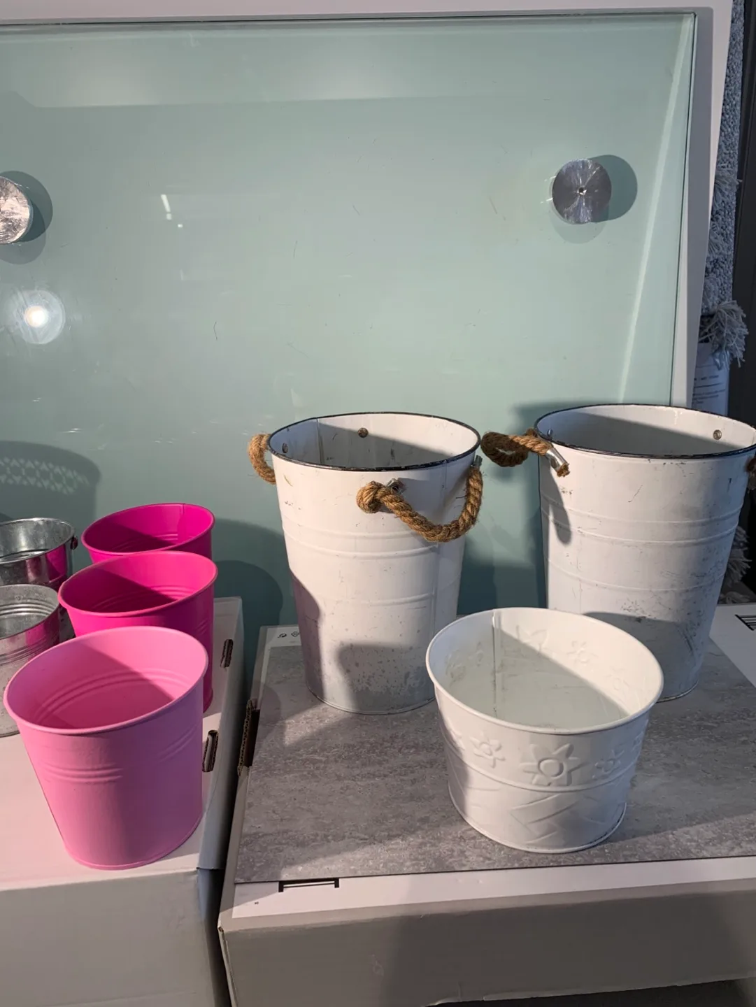 ❗️SALE-Lot #1➡️14 Metal Buckets and Pots - Various image indicator(3)
