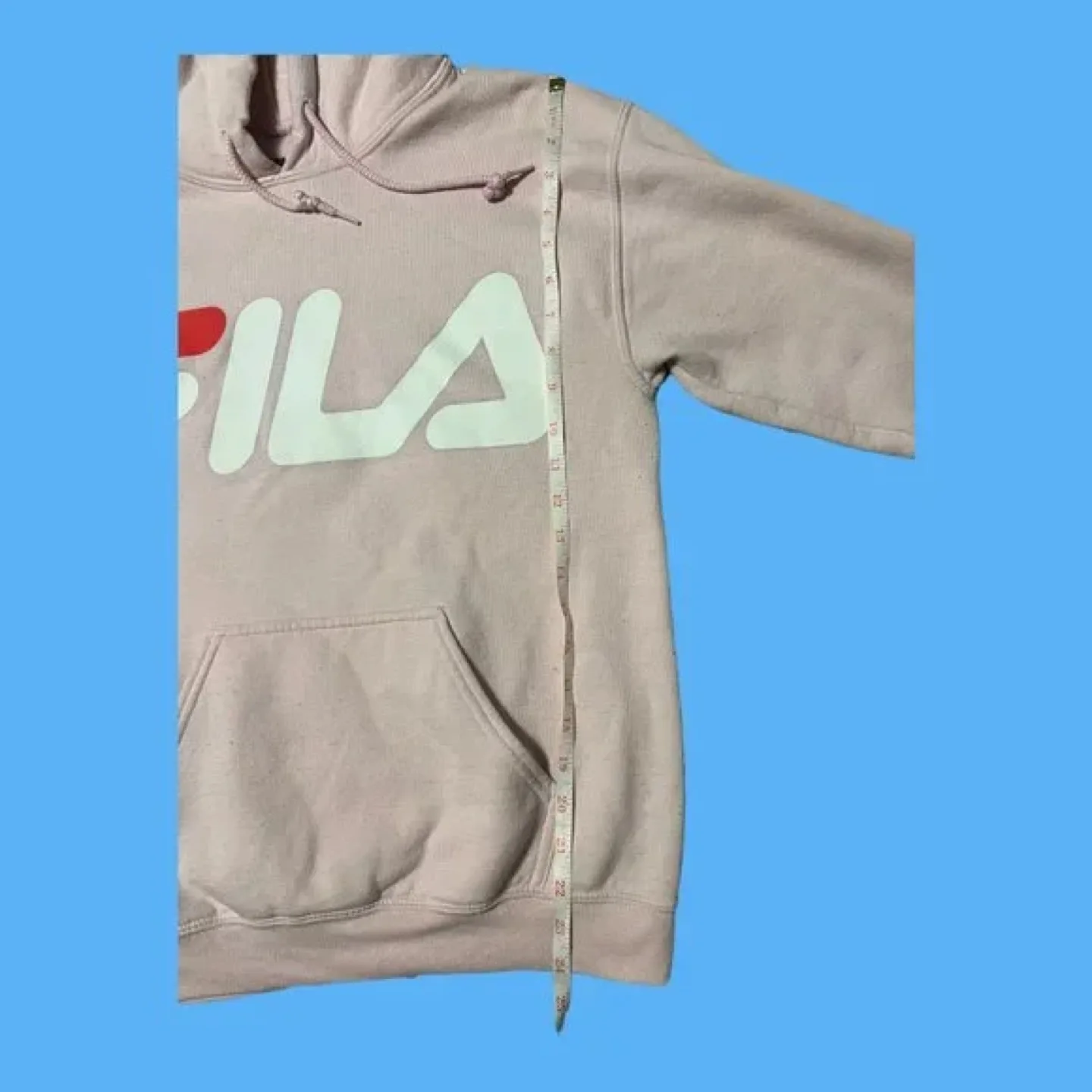 Fila Pink Hoodie Sweatshirt image indicator(5)