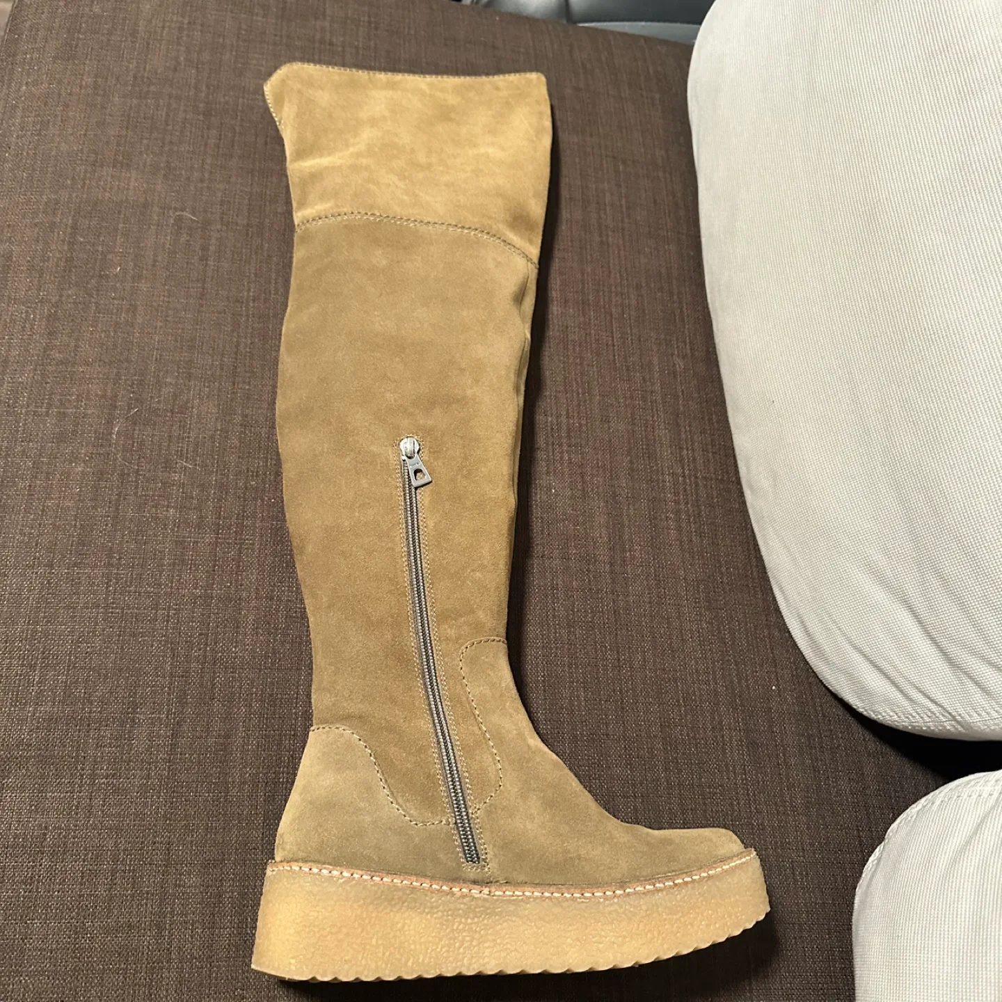New Rudsak Over-the-knee Suede Platform Boots image indicator(6)