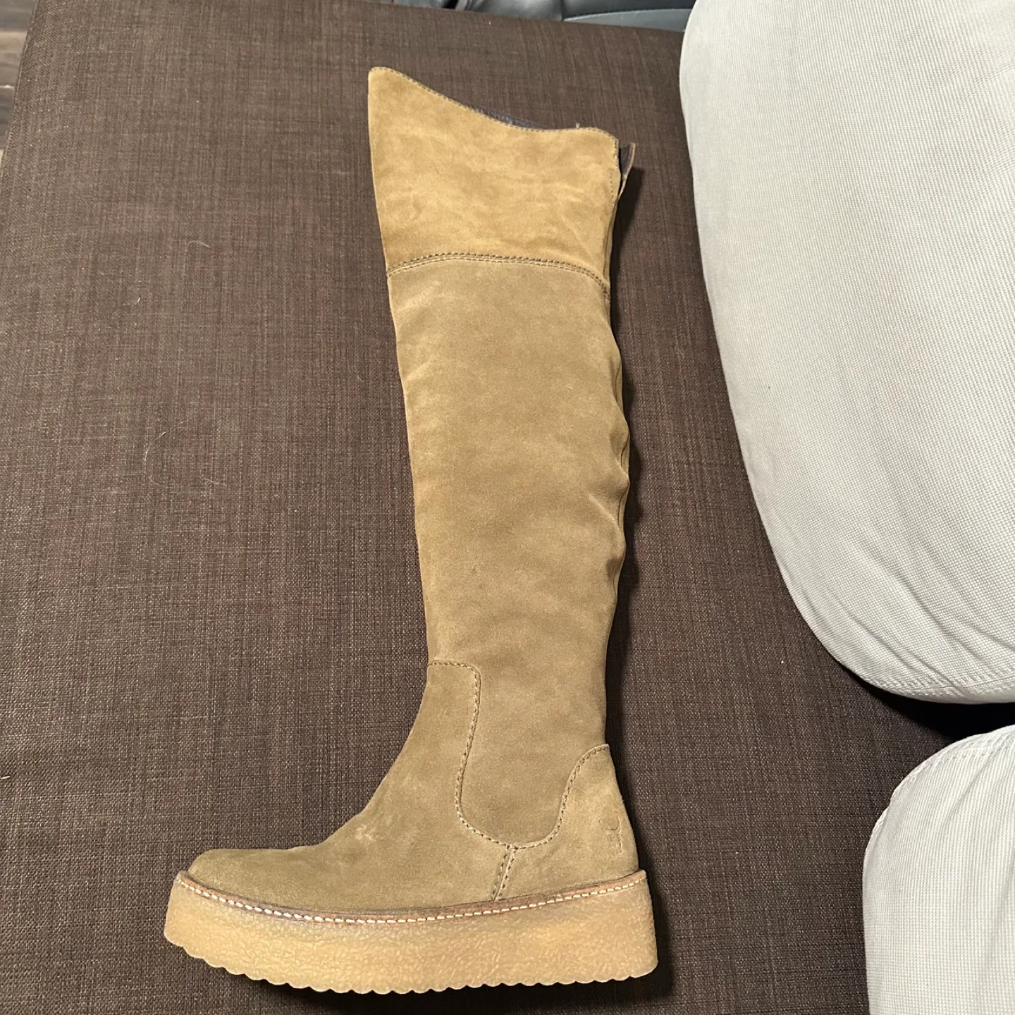 New Rudsak Over-the-knee Suede Platform Boots image indicator(5)
