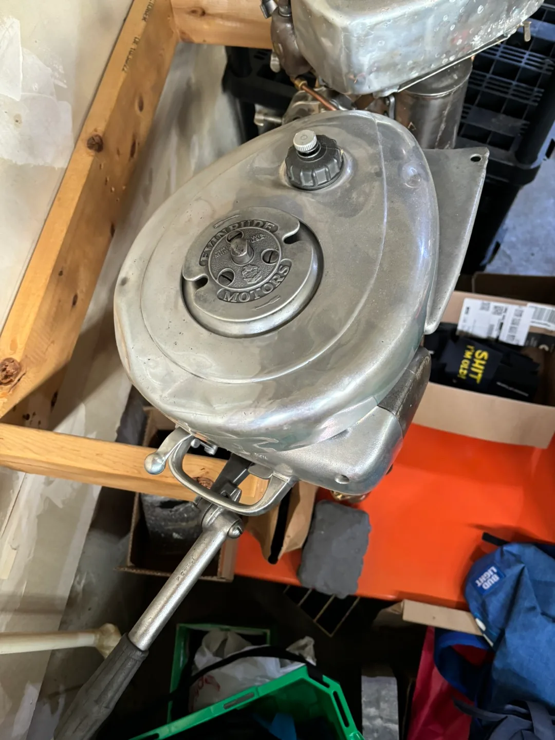 Vintage Evinrude Outboard Motors (Pair) image indicator(2)