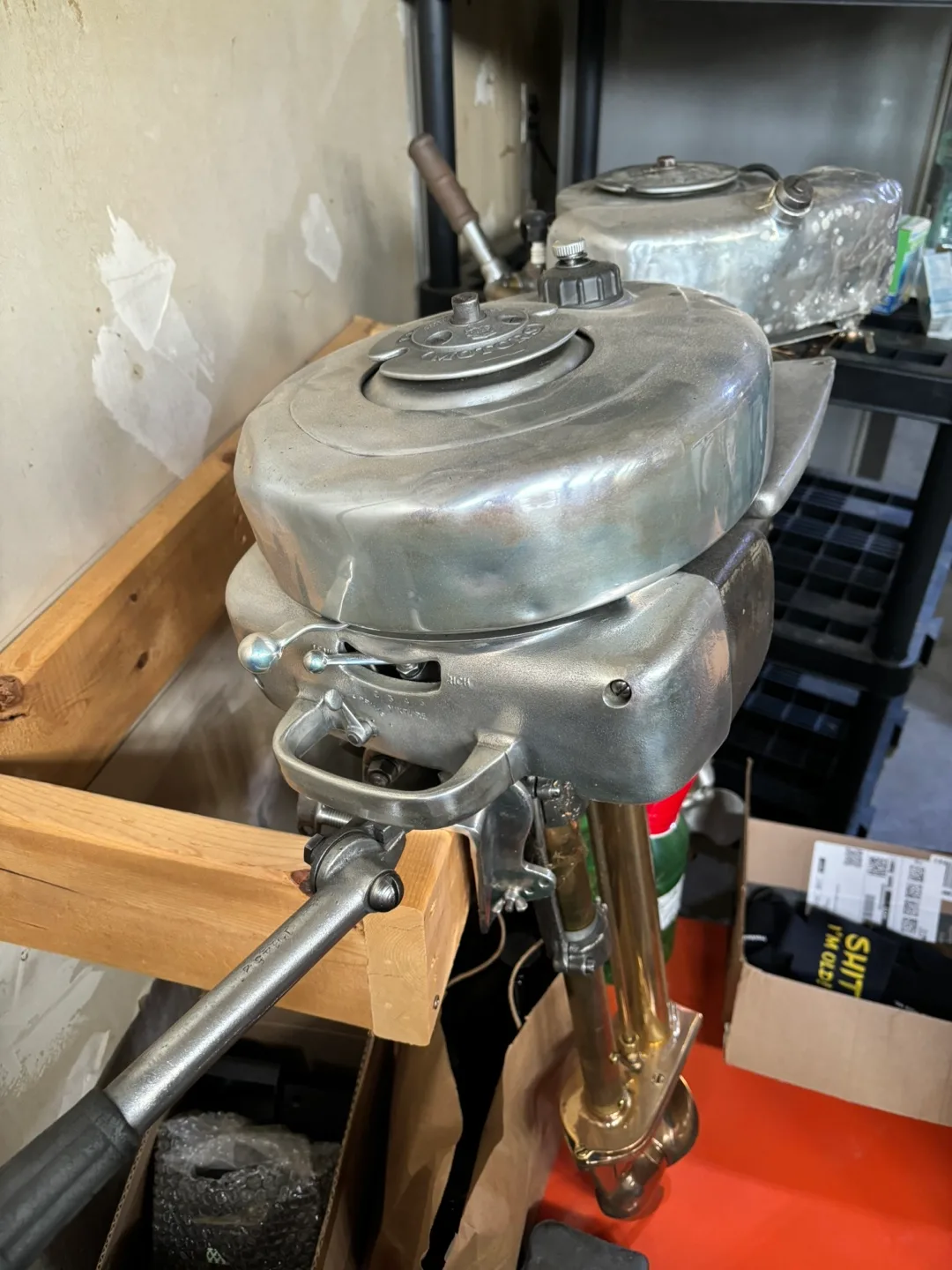 Vintage Evinrude Outboard Motors (Pair) image indicator(3)