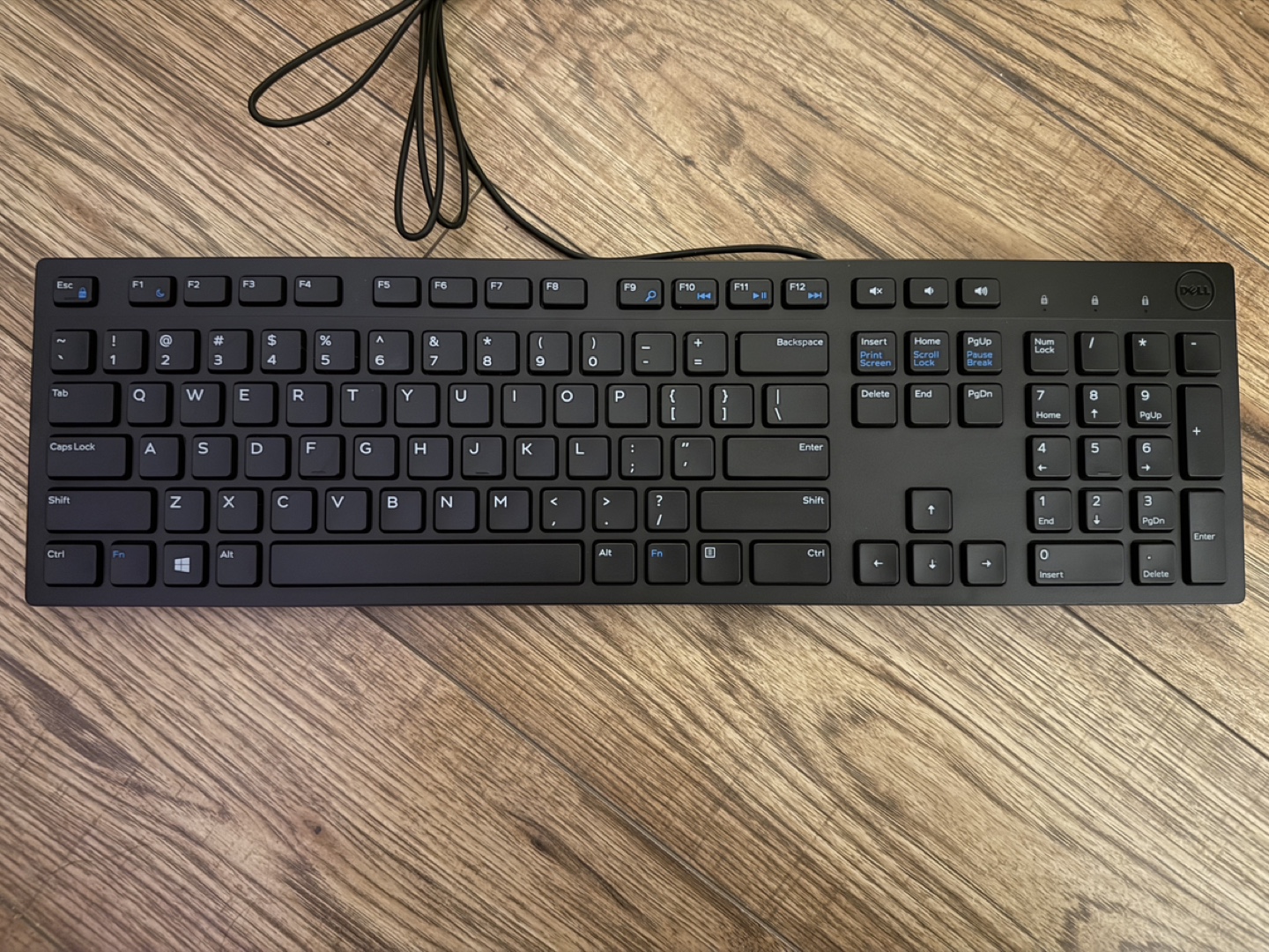 Dell Wired USB Keyboard - Black