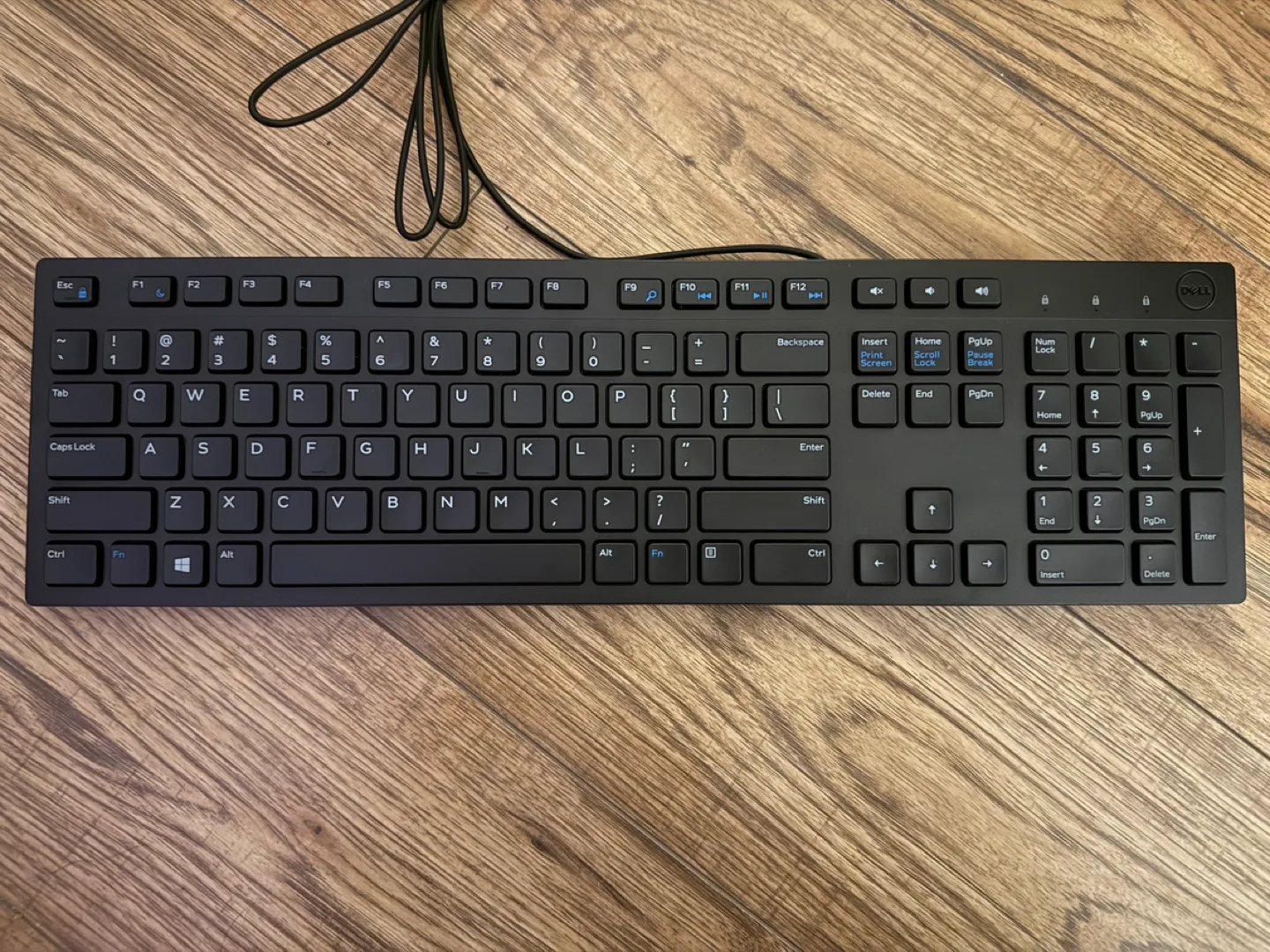 Dell Wired USB Keyboard - Black thumbnail
