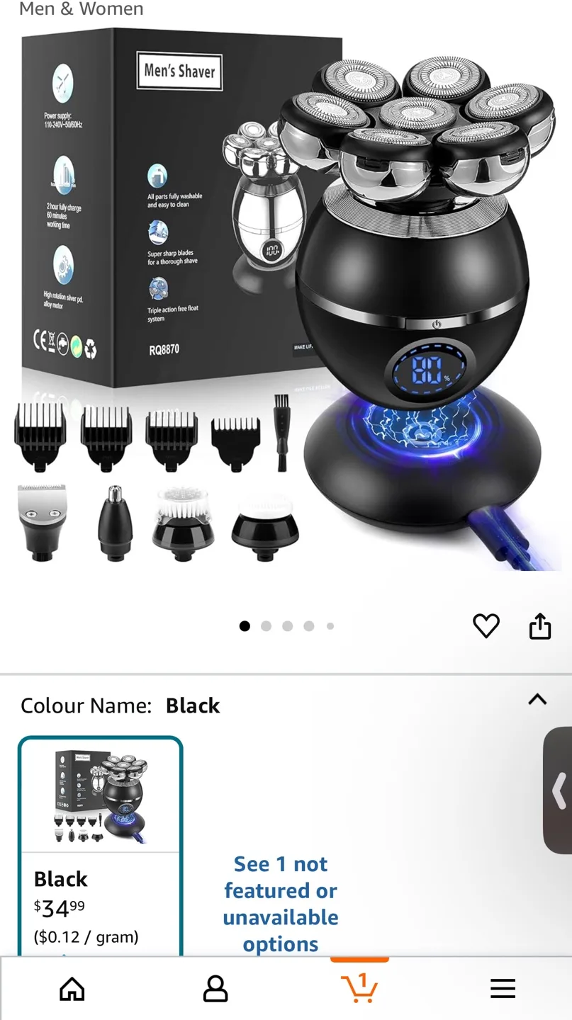 Electric Shaver image indicator(3)