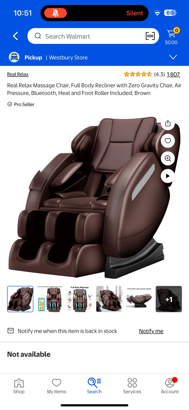 Real Relax Massage Chair - Zero Gravity Recliner - photo 2