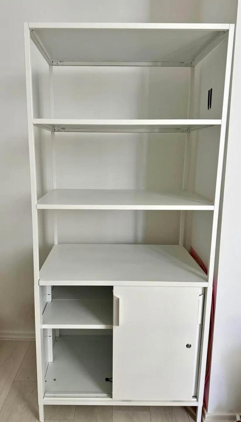 IKEA TROTTEN Cabinet with Sliding Doors