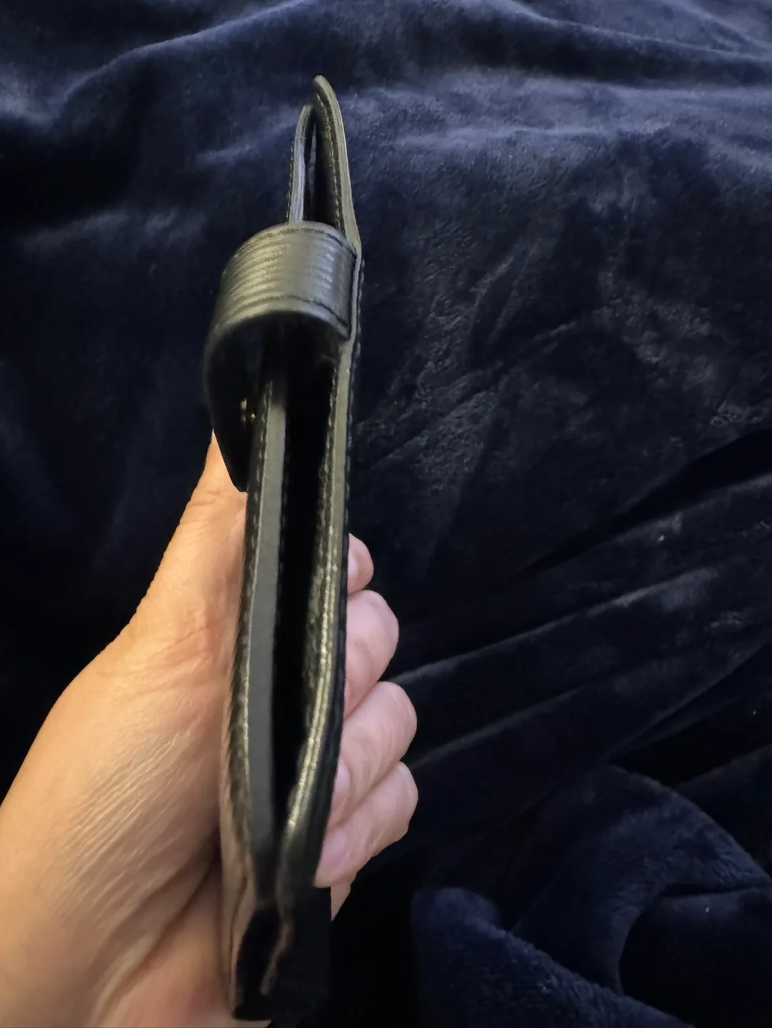 Louis Vuitton Black Leather Agenda Cover image indicator(7)