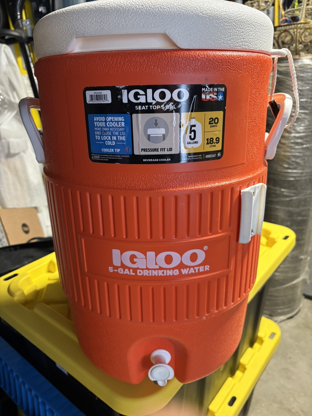 Igloo 5-Gallon Beverage Cooler