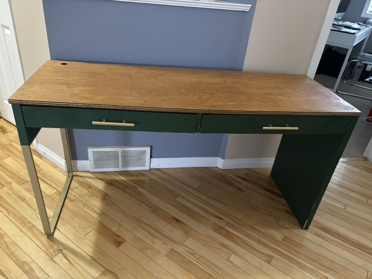Custom-made Desk with Two Drawers - photo 4