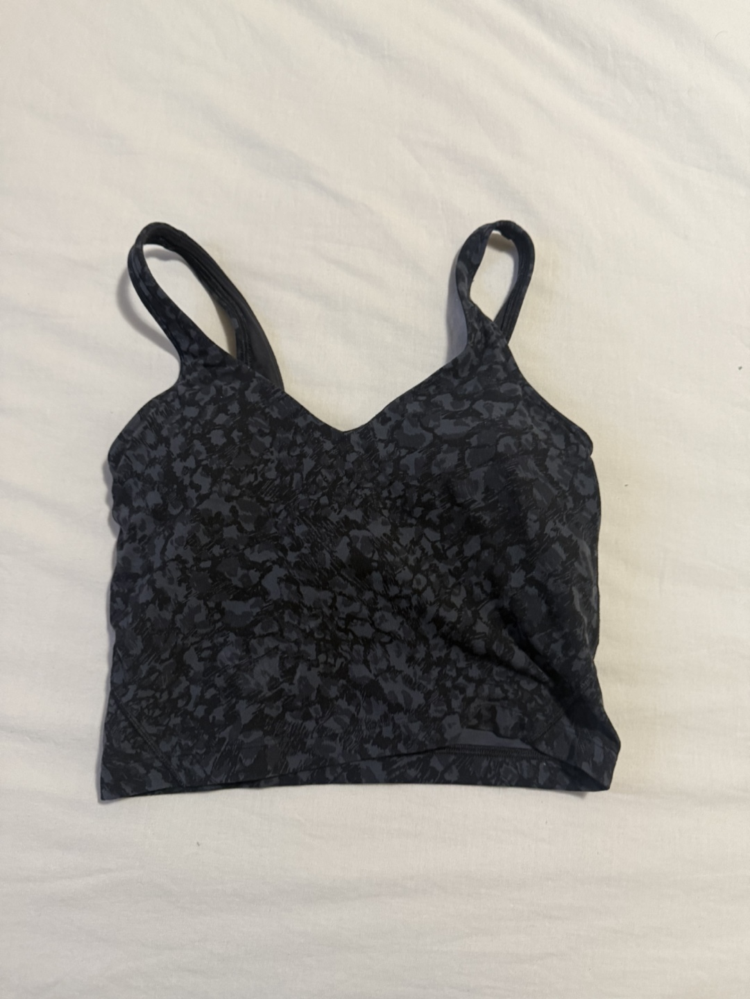 Lululemon align tank top - Dark Grey Cheetah Print