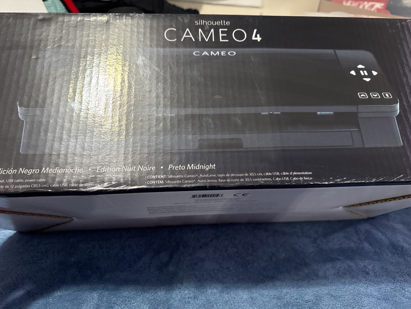 Silhouette CAMEO 4 Cutting Machine - Midnight Edition