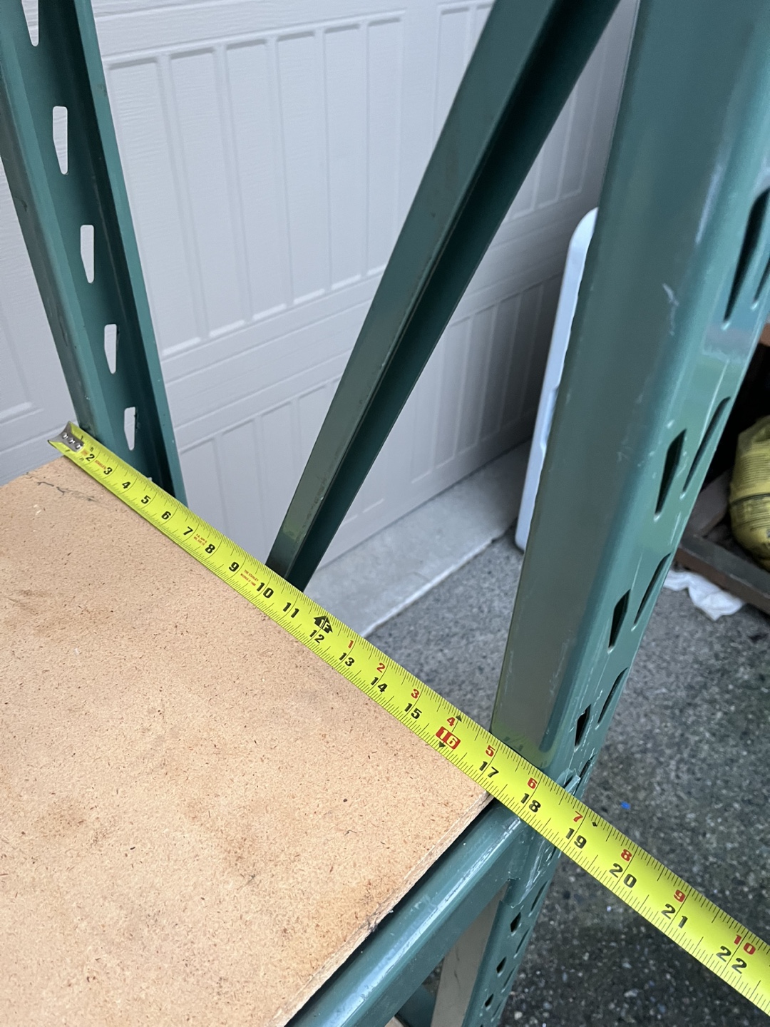 Heavy-duty 4-shelf metal shelving unit - photo 5