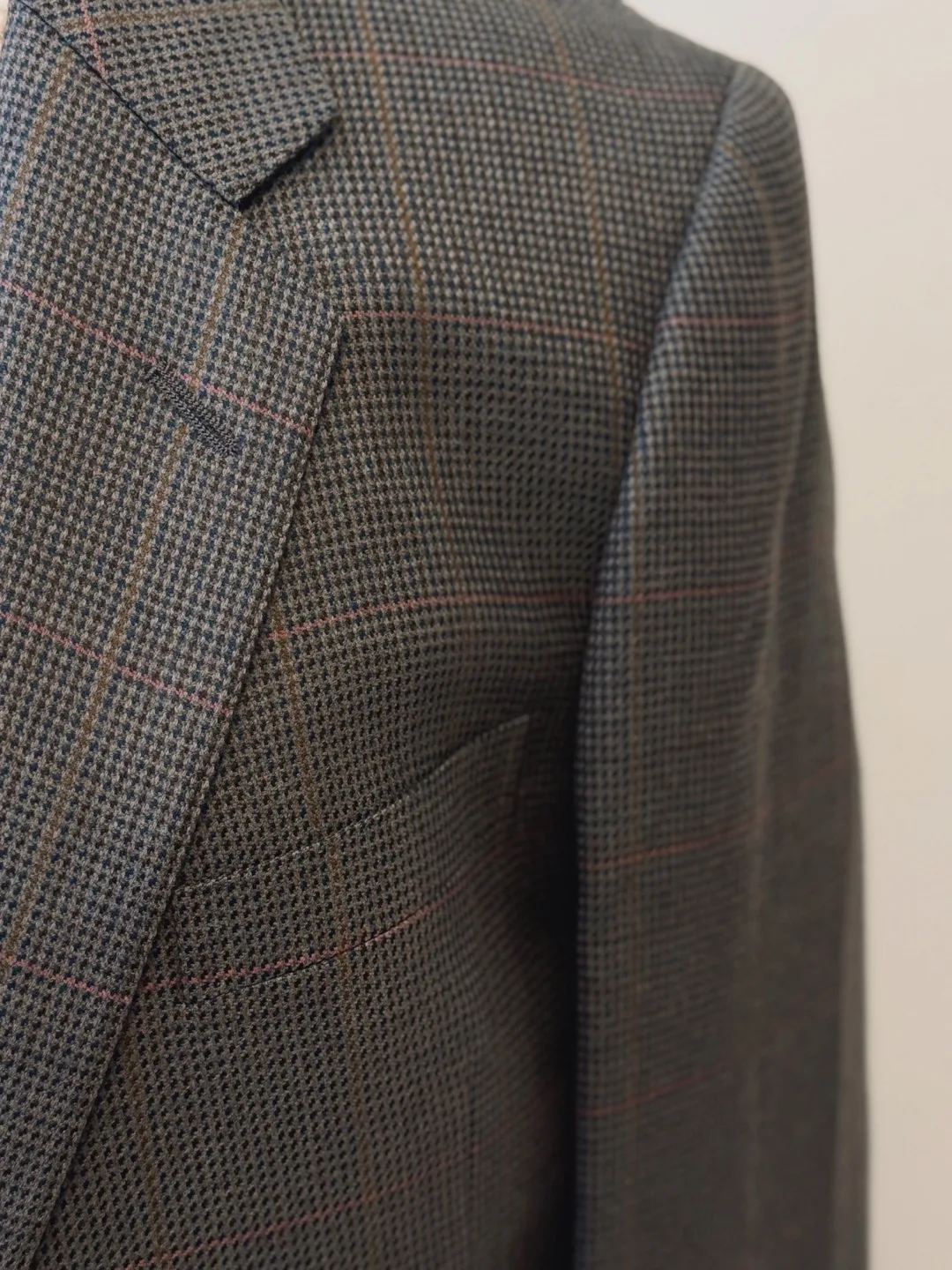 Vintage Burberrys’ Wool Cashmere Blend Blazer Jacket image indicator(8)