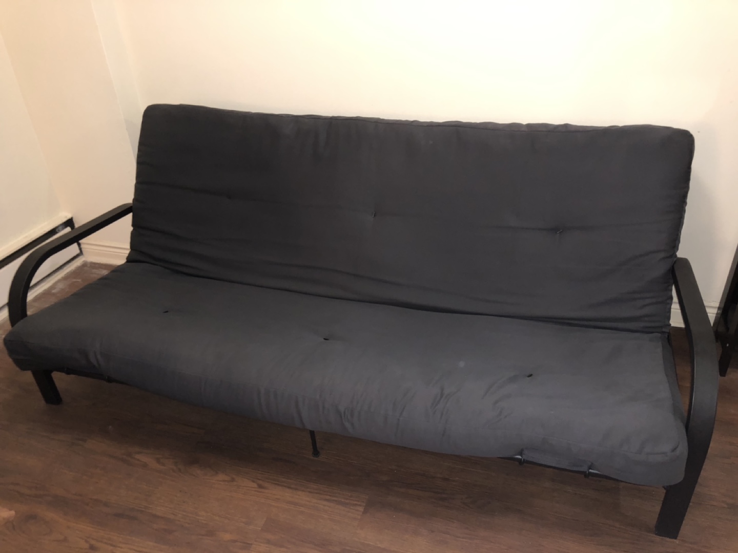 Futon Sofa Bed with Metal Frame