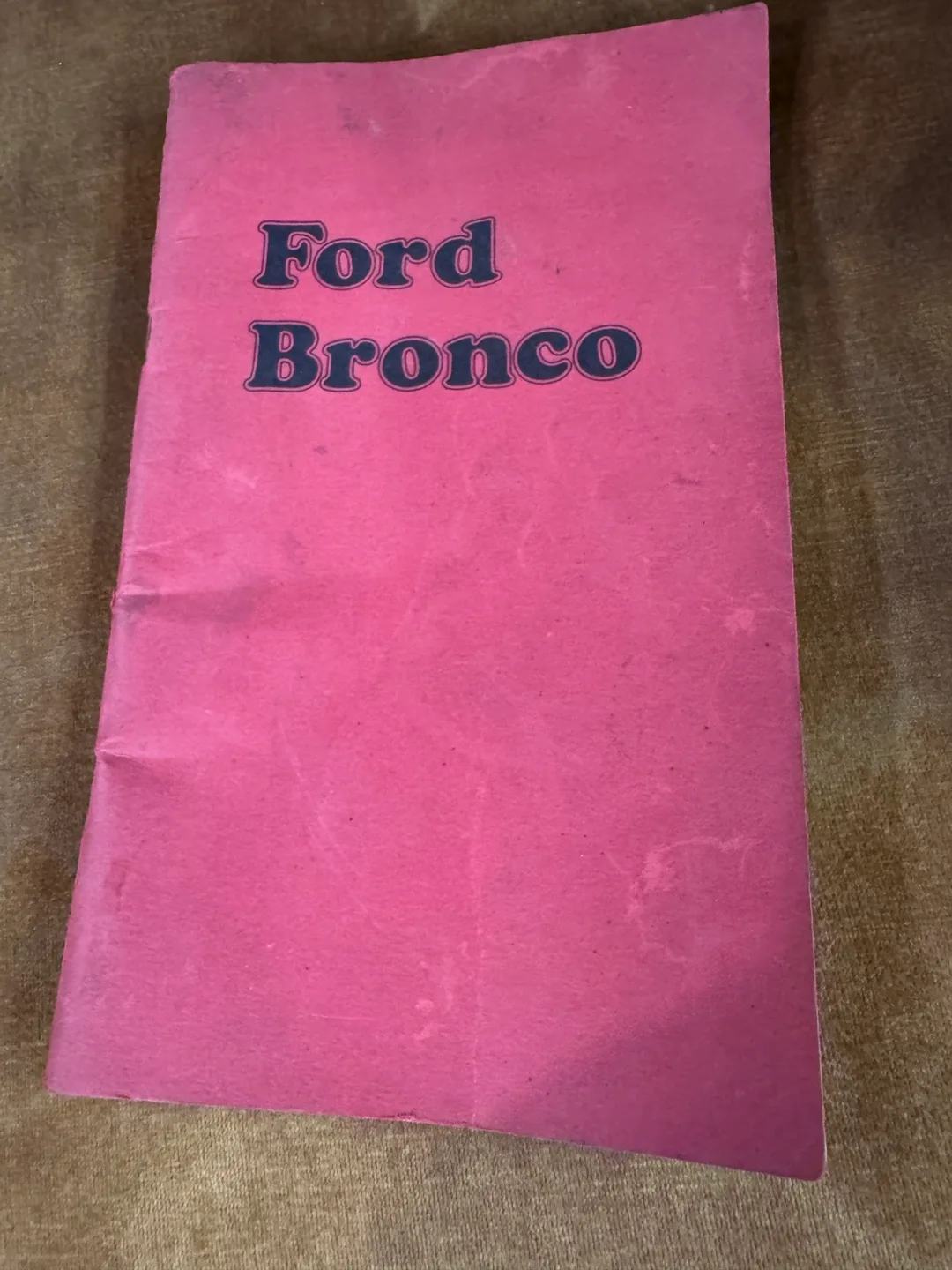 1974 Ford Bronco Owner's Manual image indicator(5)