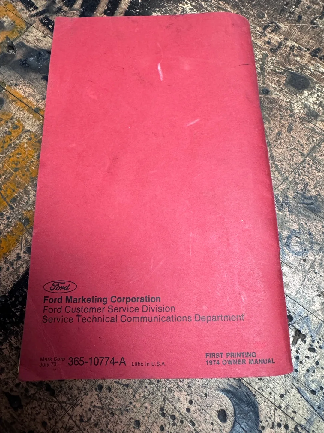 1974 Ford Bronco Owner's Manual image indicator(2)