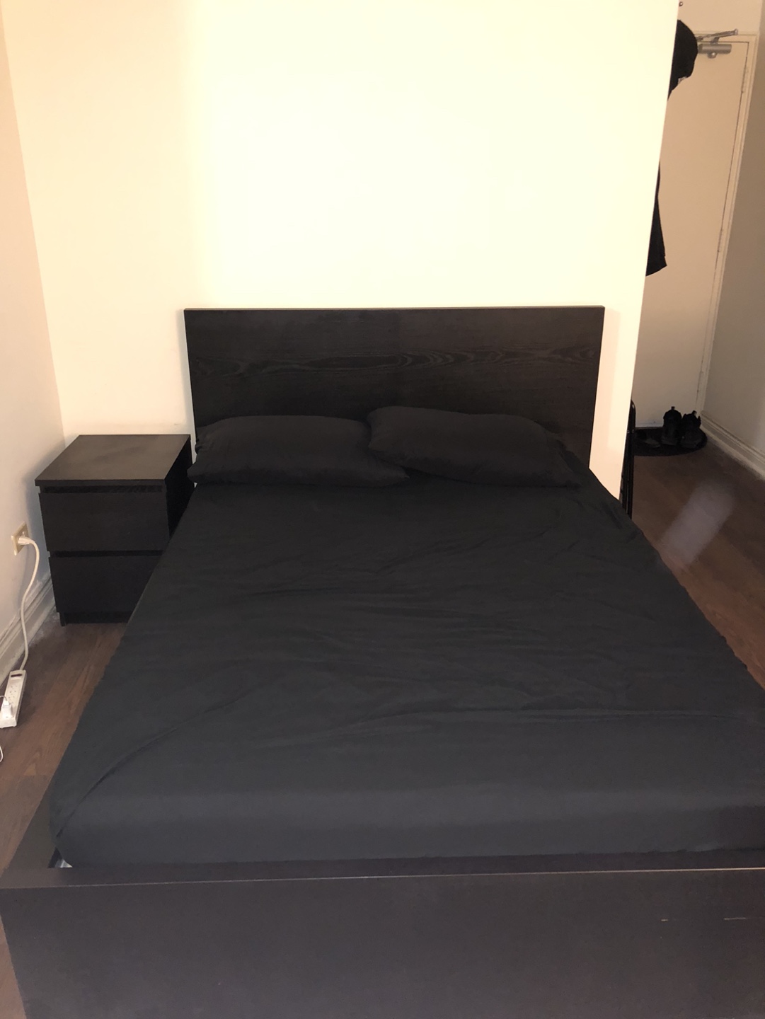 IKEA MALM Black-Brown Full size Bed Frame - photo 3