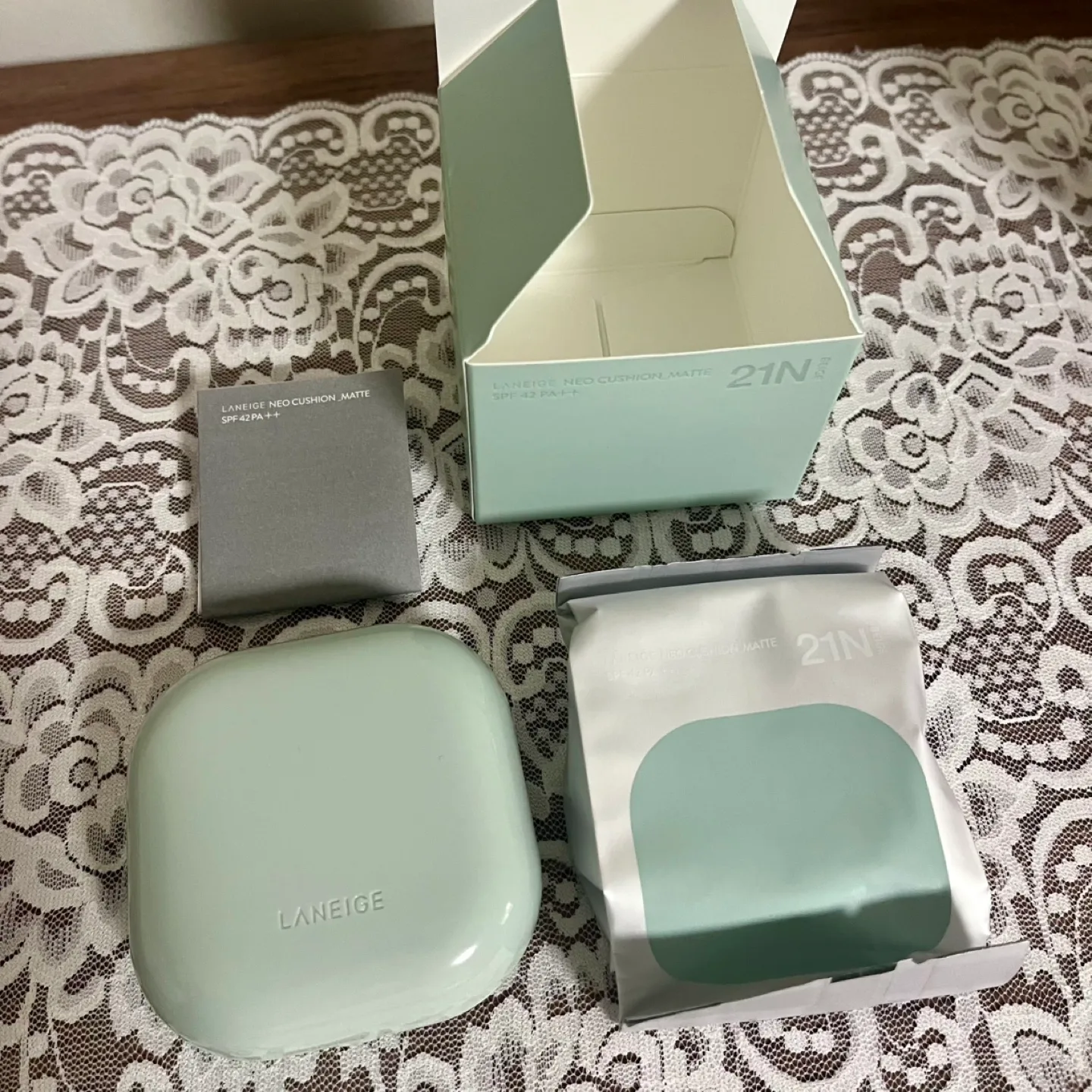 [New] LANEIGE Neo Cushion Matte Foundation SPF42 PA++ Shade 21N image indicator(4)