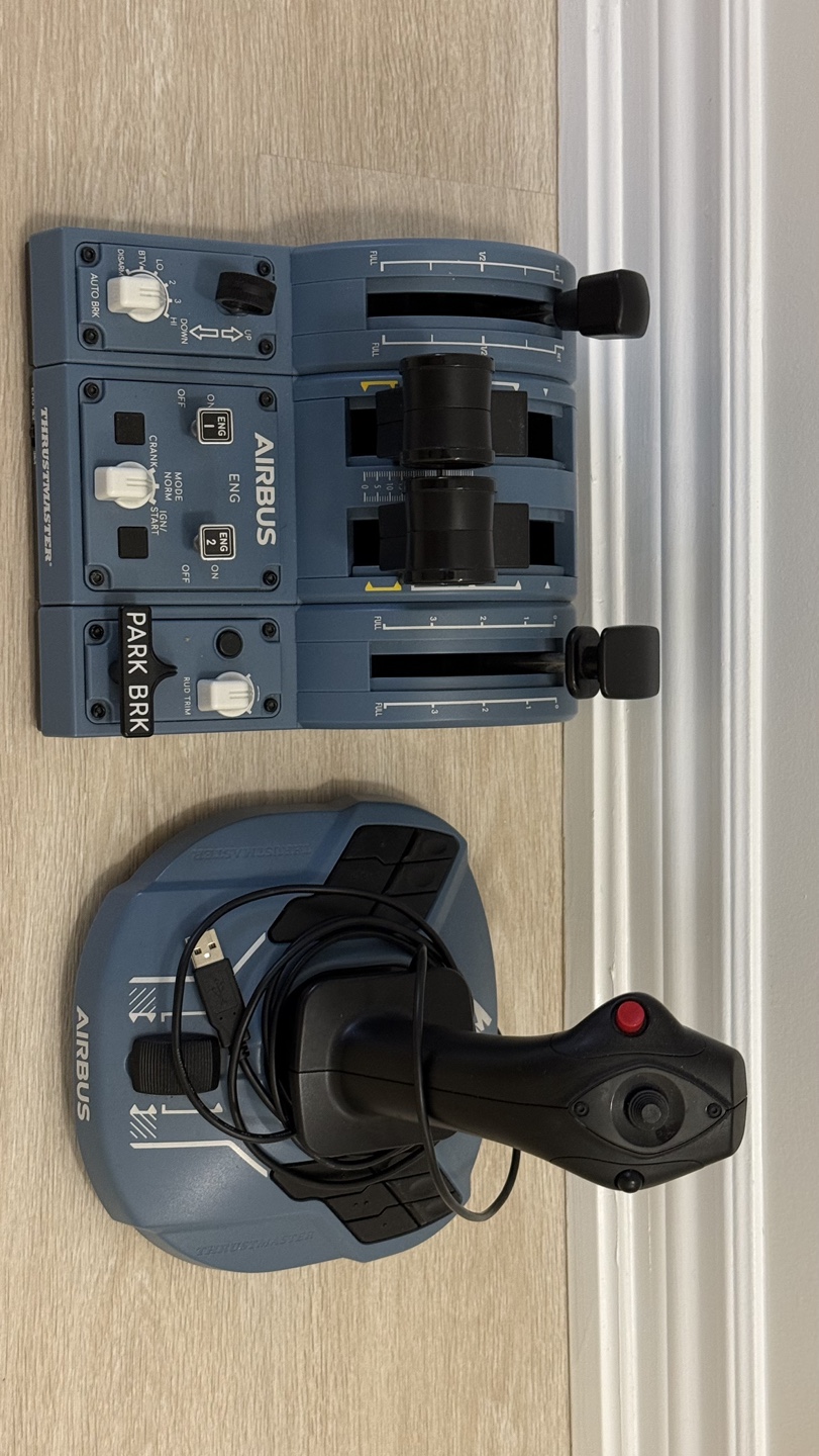 Thrustmaster TCA Throttle Quadrant + Clamp