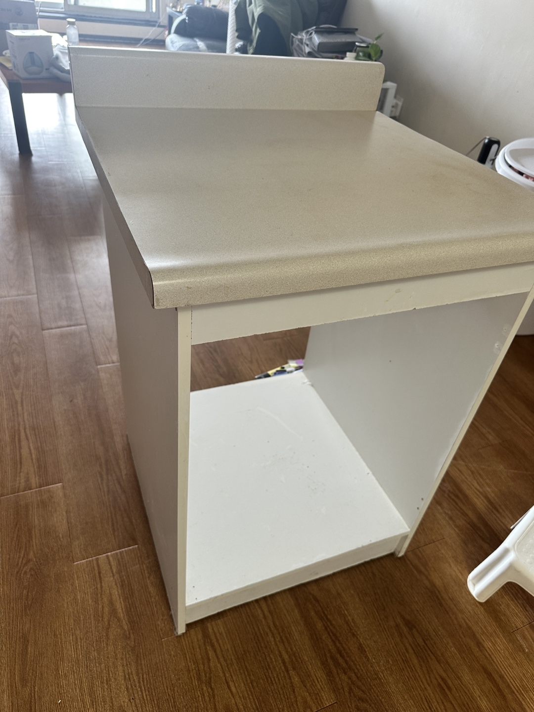 White Laminate Countertop Cabinet - photo 2