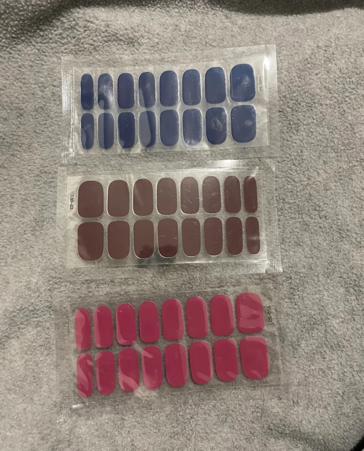 3 packs of Kiss Nail Art Strips 🏈 image indicator(2)