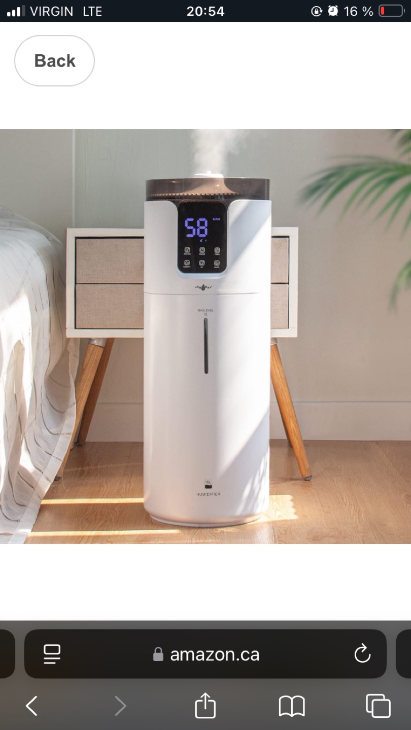 4.2 Gal Ultrasonic Cool Mist Humidifier