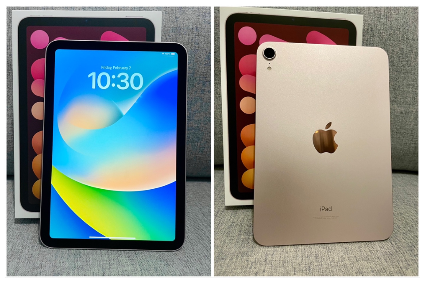 Apple iPad Mini 6th Gen Wi-Fi 64GB Pink