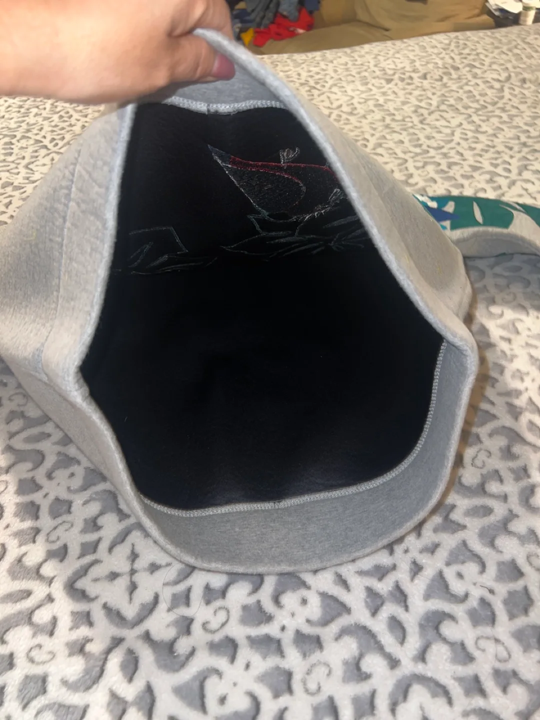 🏈J.Brown Grey Parrot Sweatshirt image indicator(4)