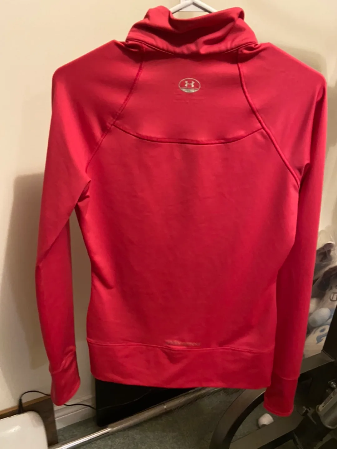 Under Armour Women's Pink Zip-Up Jacket 🏈 image indicator(4)