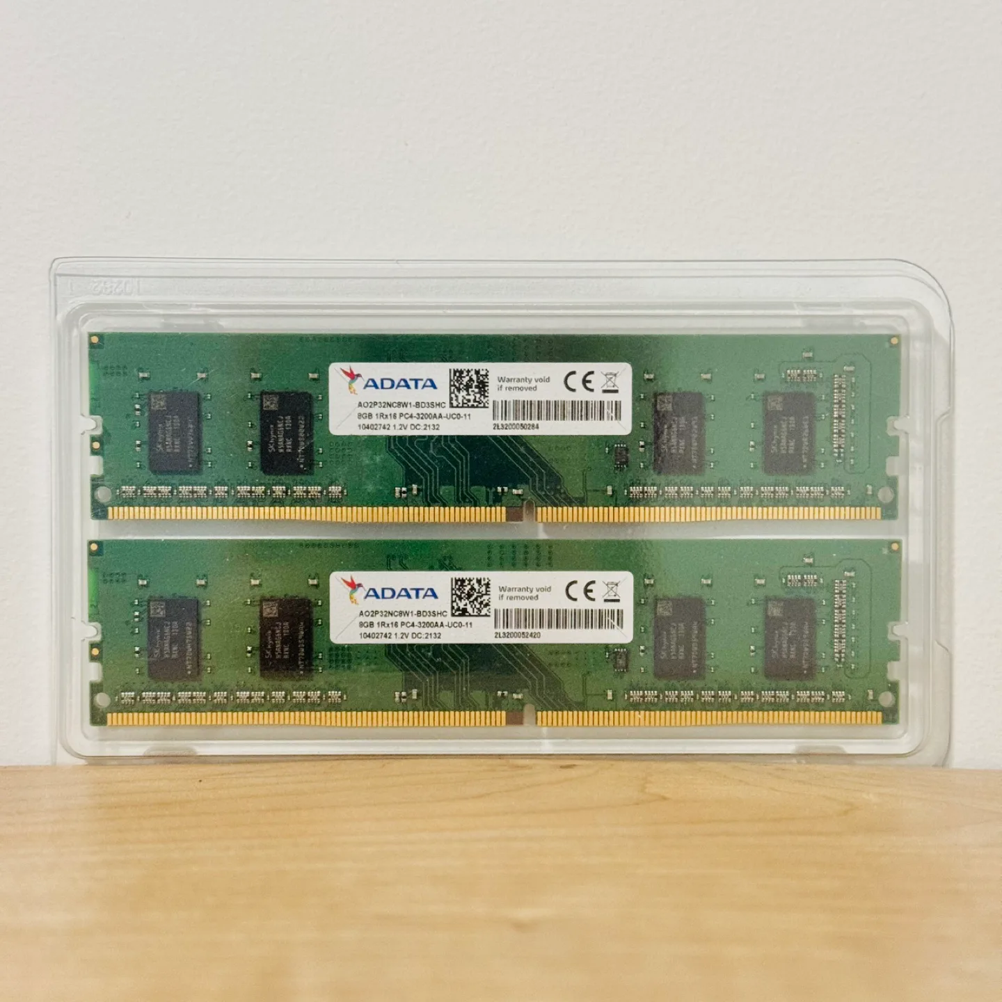 16gb Ram (2x8gb) - ADATA DDR4 3200 UDIMM 🏈 thumbnail