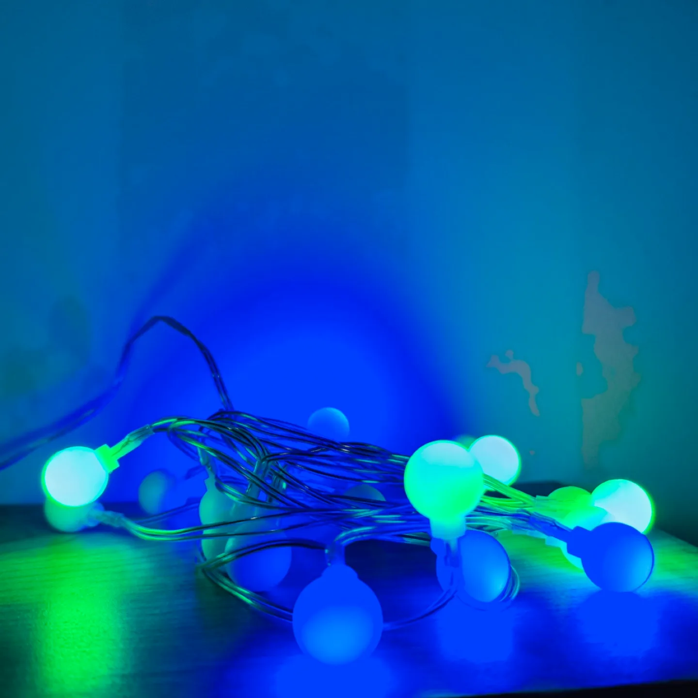 10ft USB Powered Multi Coloured Christmas Light image indicator(2)