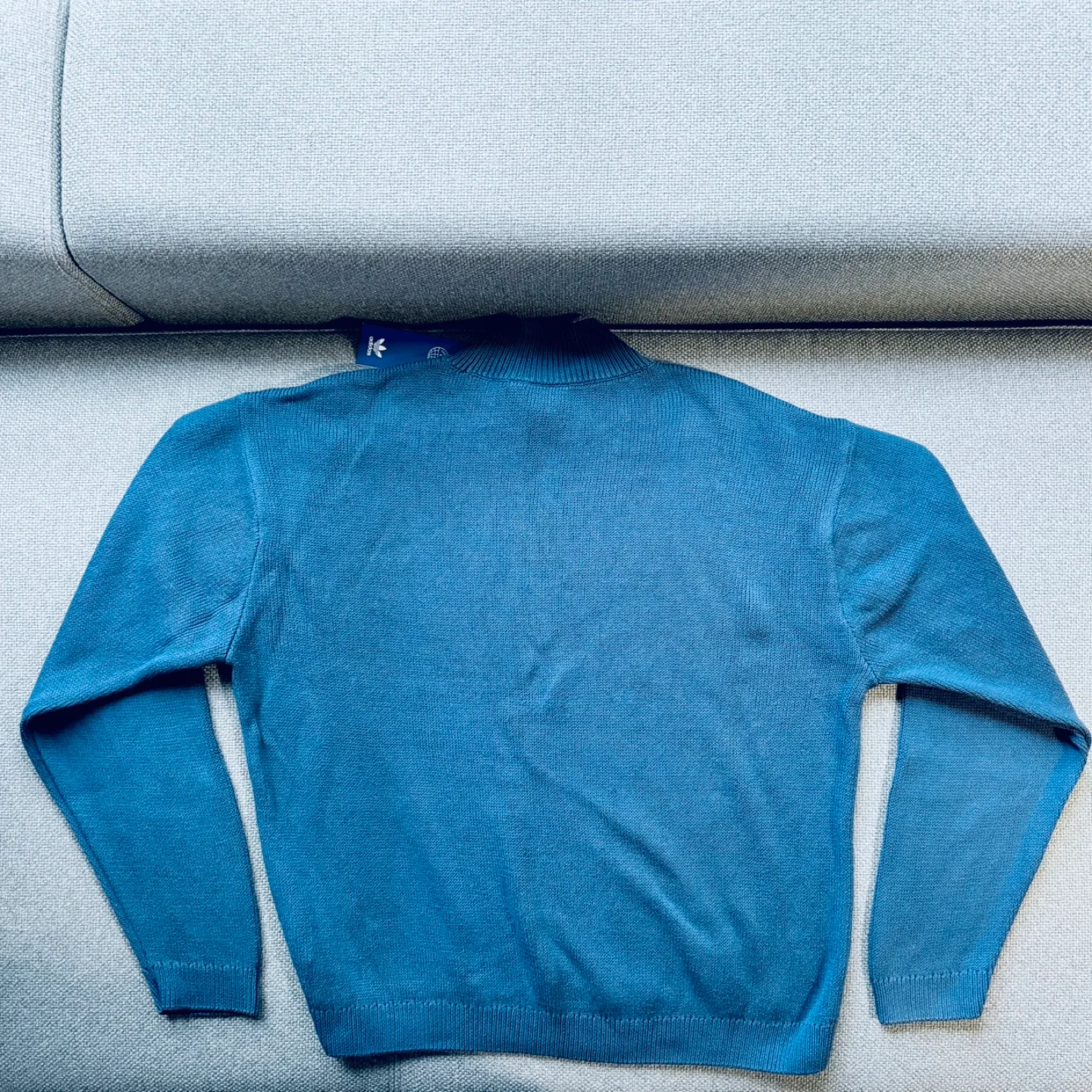 Adidas Mock Neck Knit Sweater - Medium - Brand new with Tags image indicator(3)