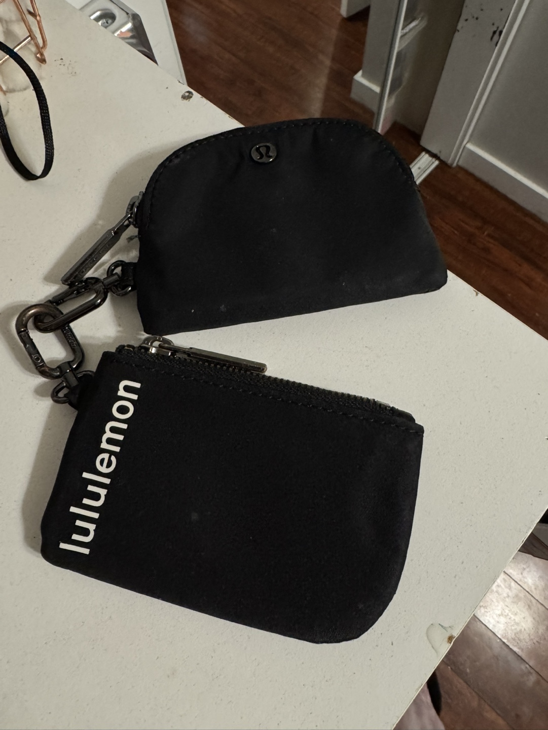 Two Lululemon Keychains/Pouches